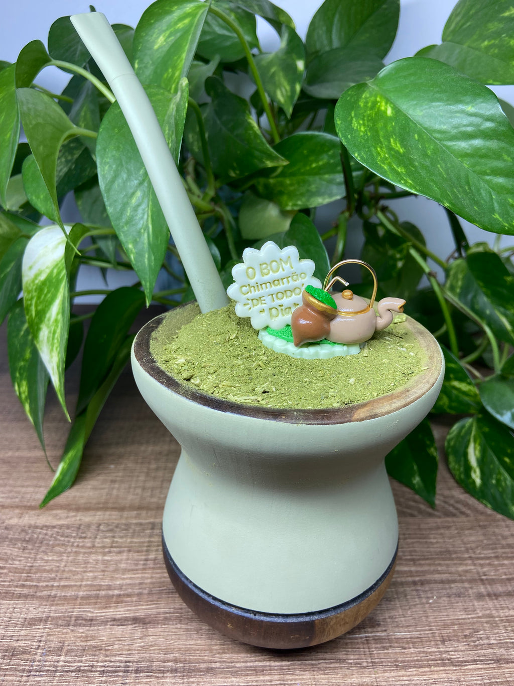 O bom chimarrão de todo dia| enfeite de chimarrão