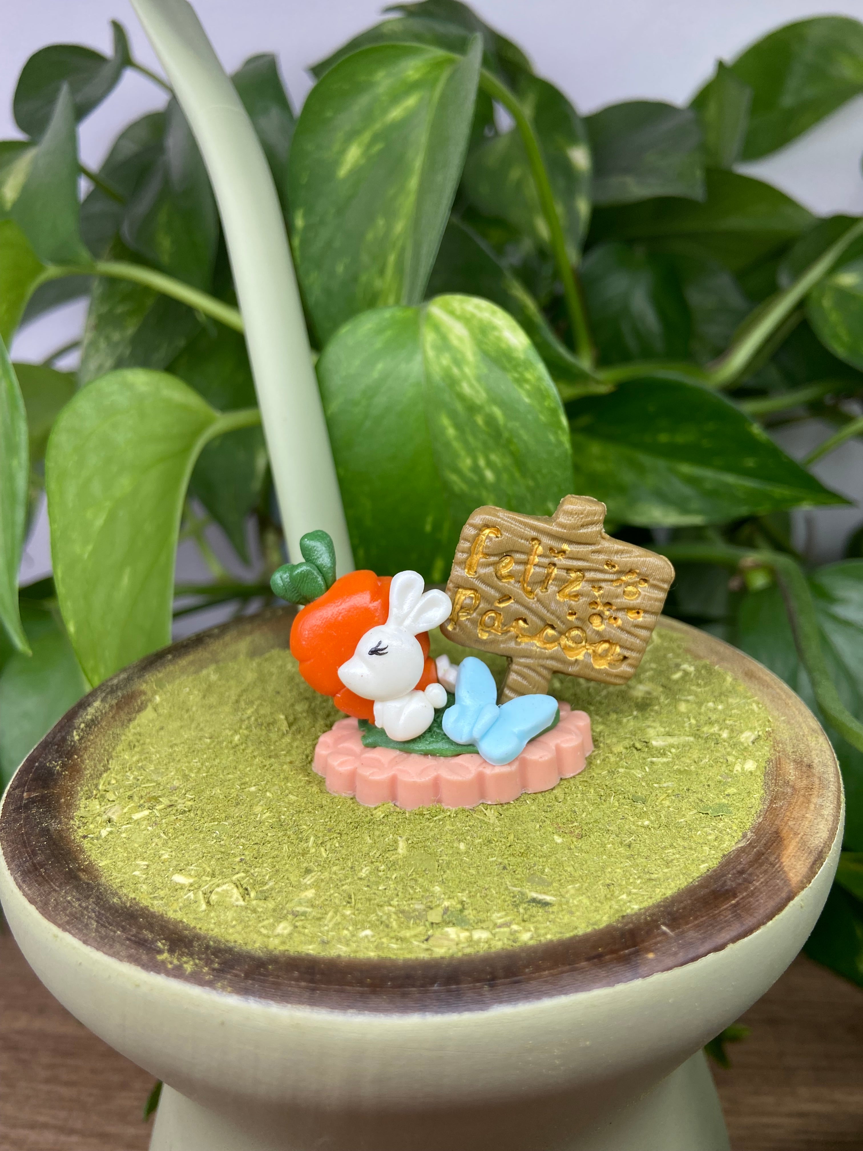 Páscoa plaquinha| enfeite de chimarrão