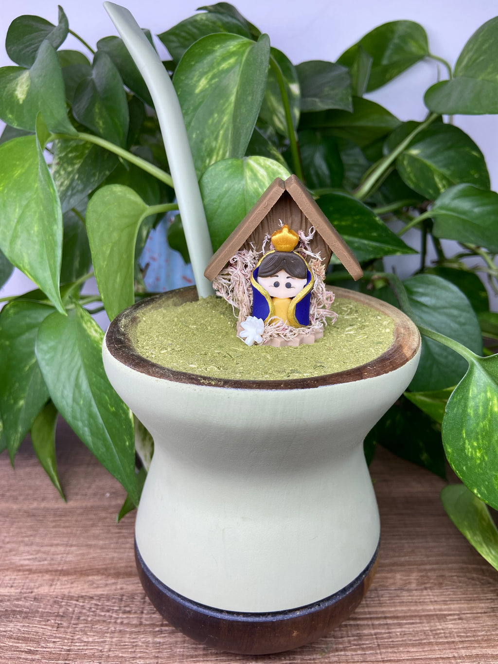 Nossa senhora Aparecida capelinha | enfeite de chimarrão