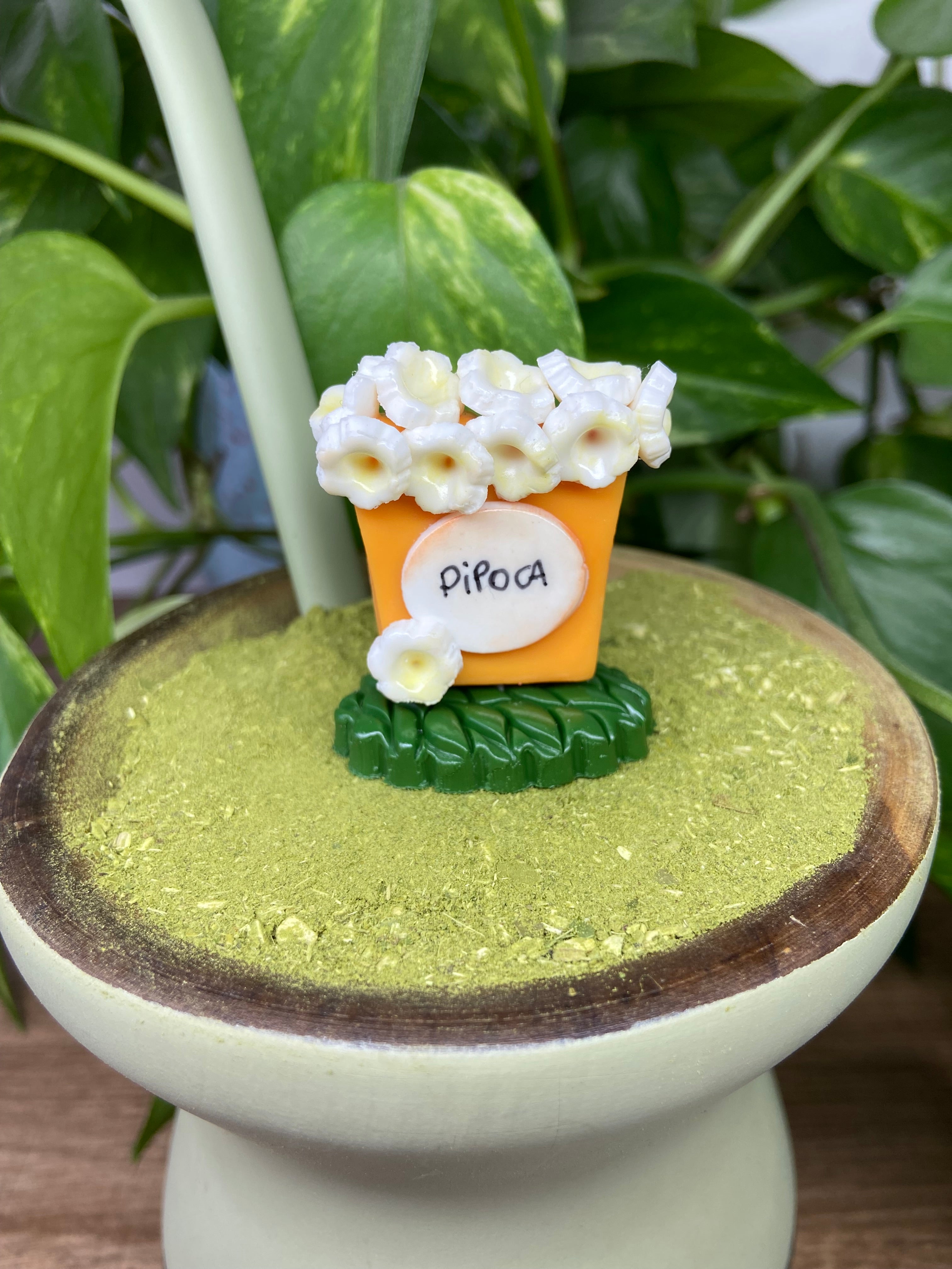 Pipoca | enfeite de chimarrão