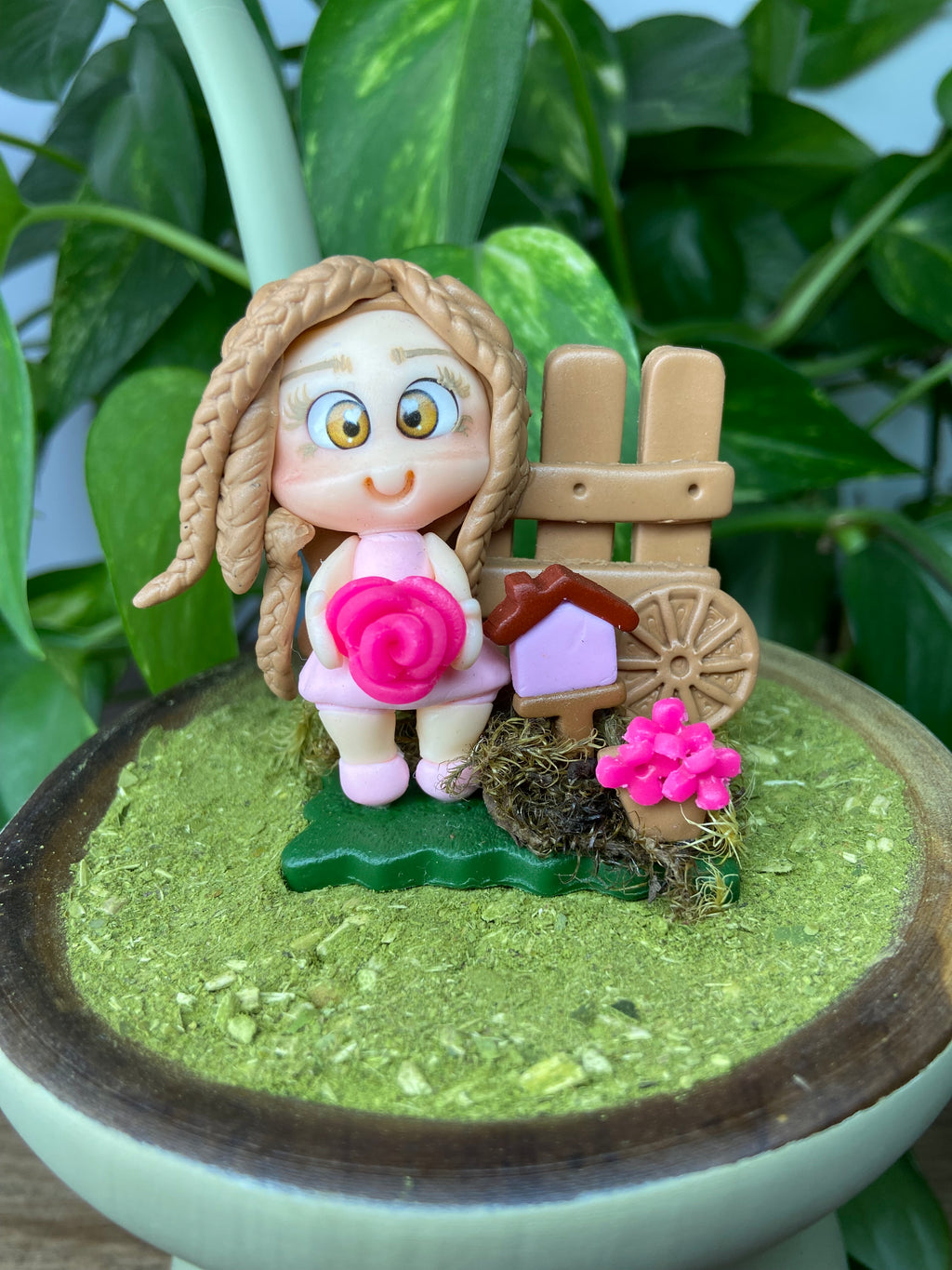 Boneca Cercadinho| enfeite de chimarrão