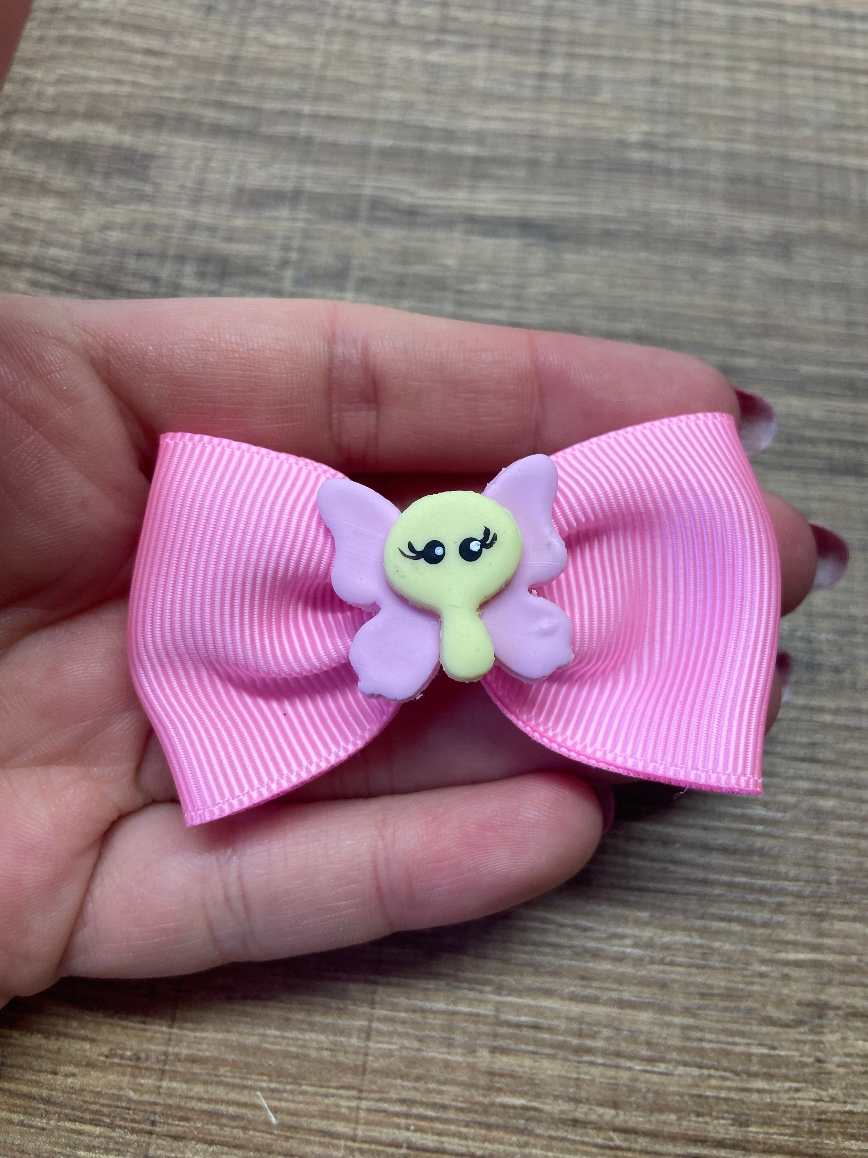 Laço de cabelo pequeno Borboleta