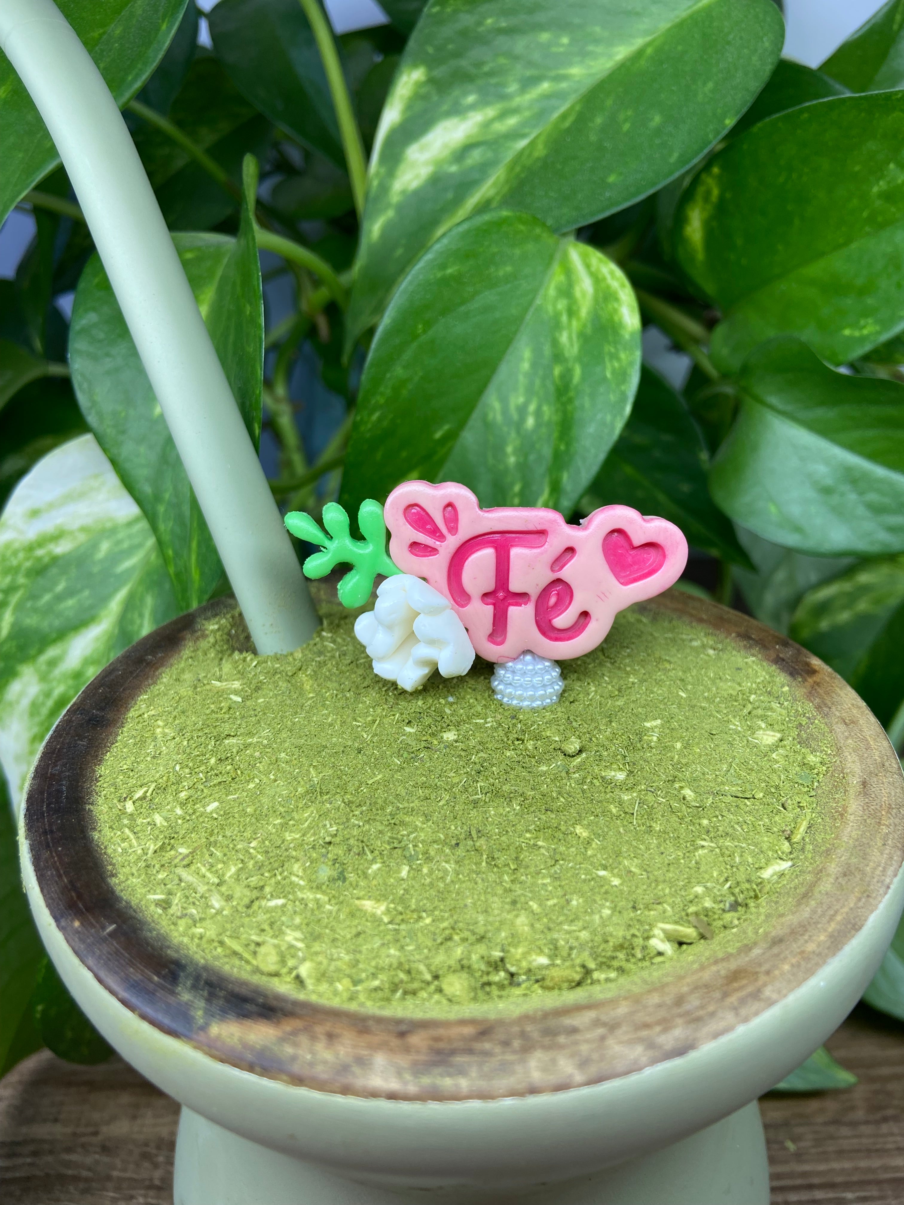 Fé| enfeite de chimarrão