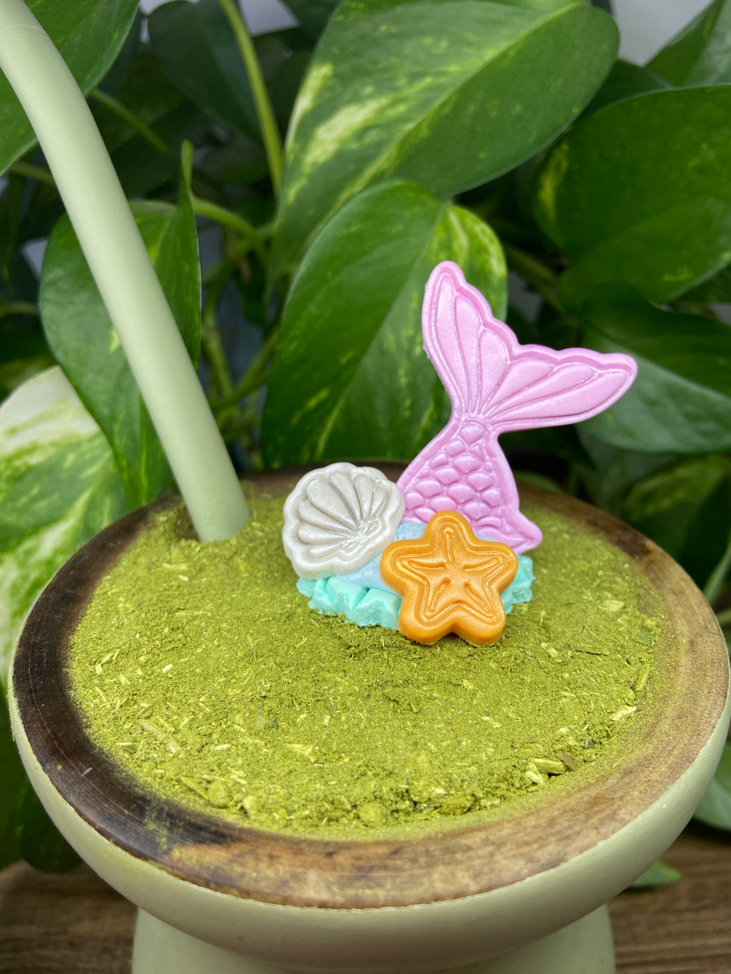 Sereia | enfeite de chimarrão