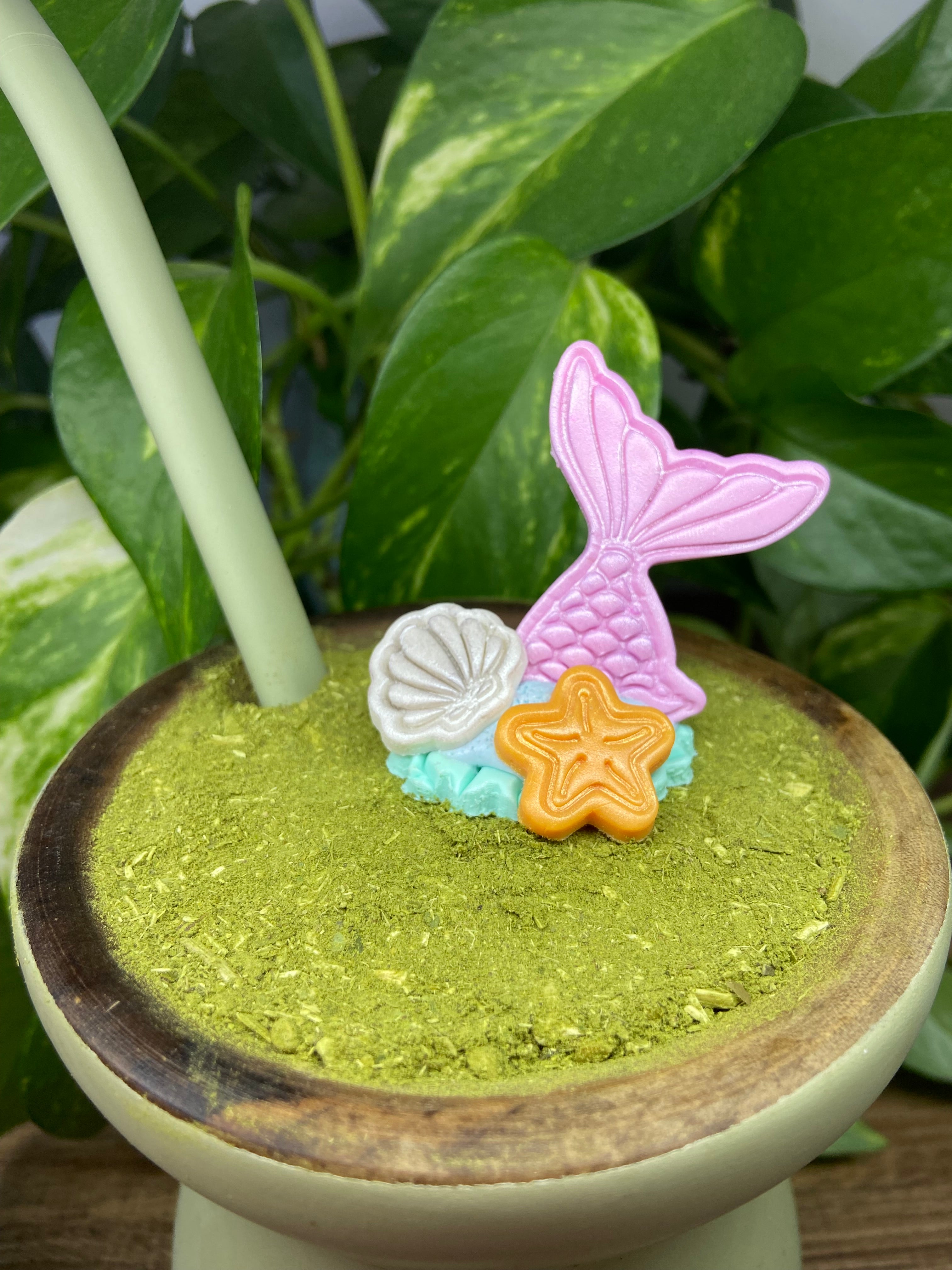 Sereia | enfeite de chimarrão