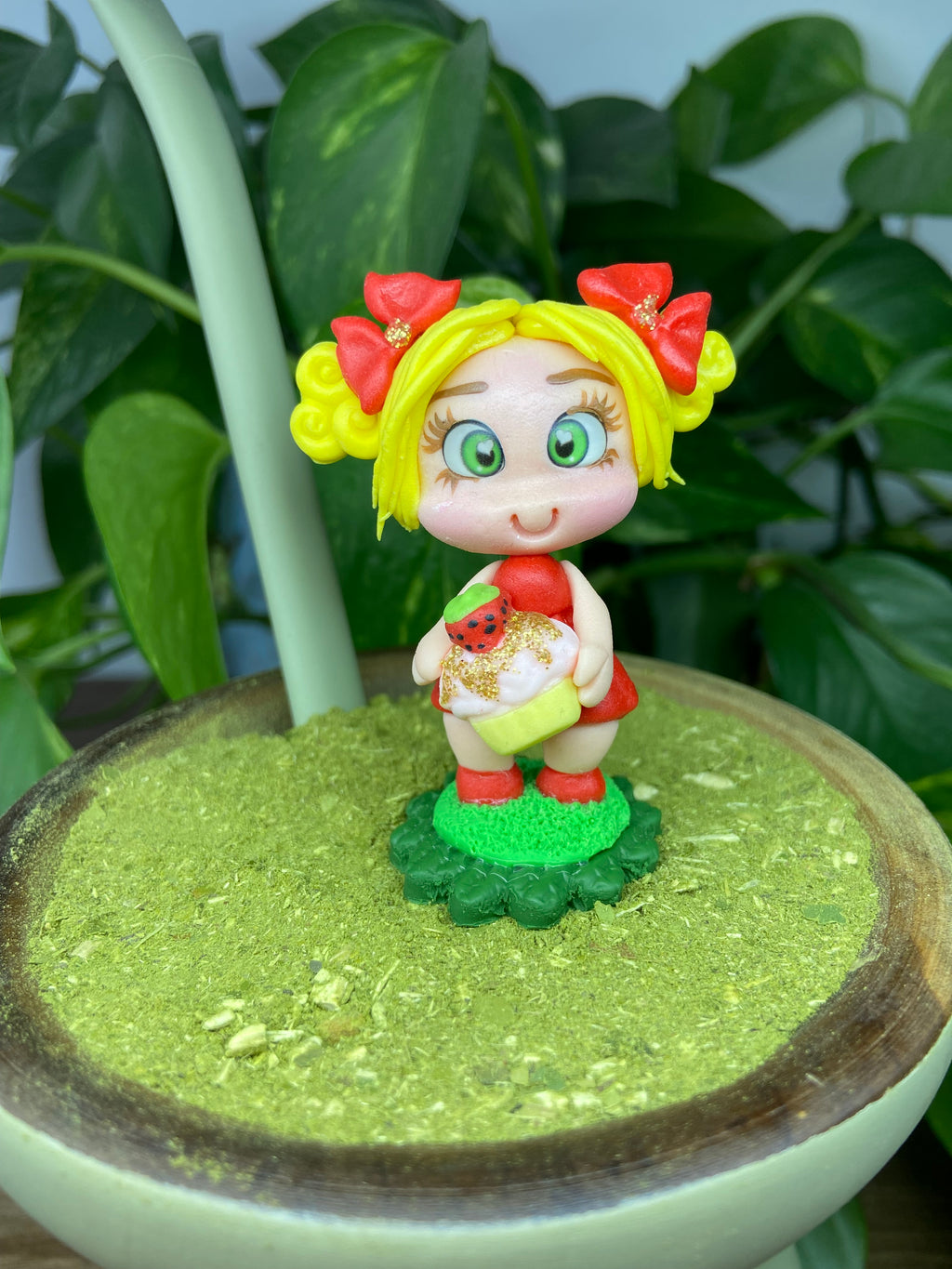 Boneca Cupcake | enfeite de chimarrão