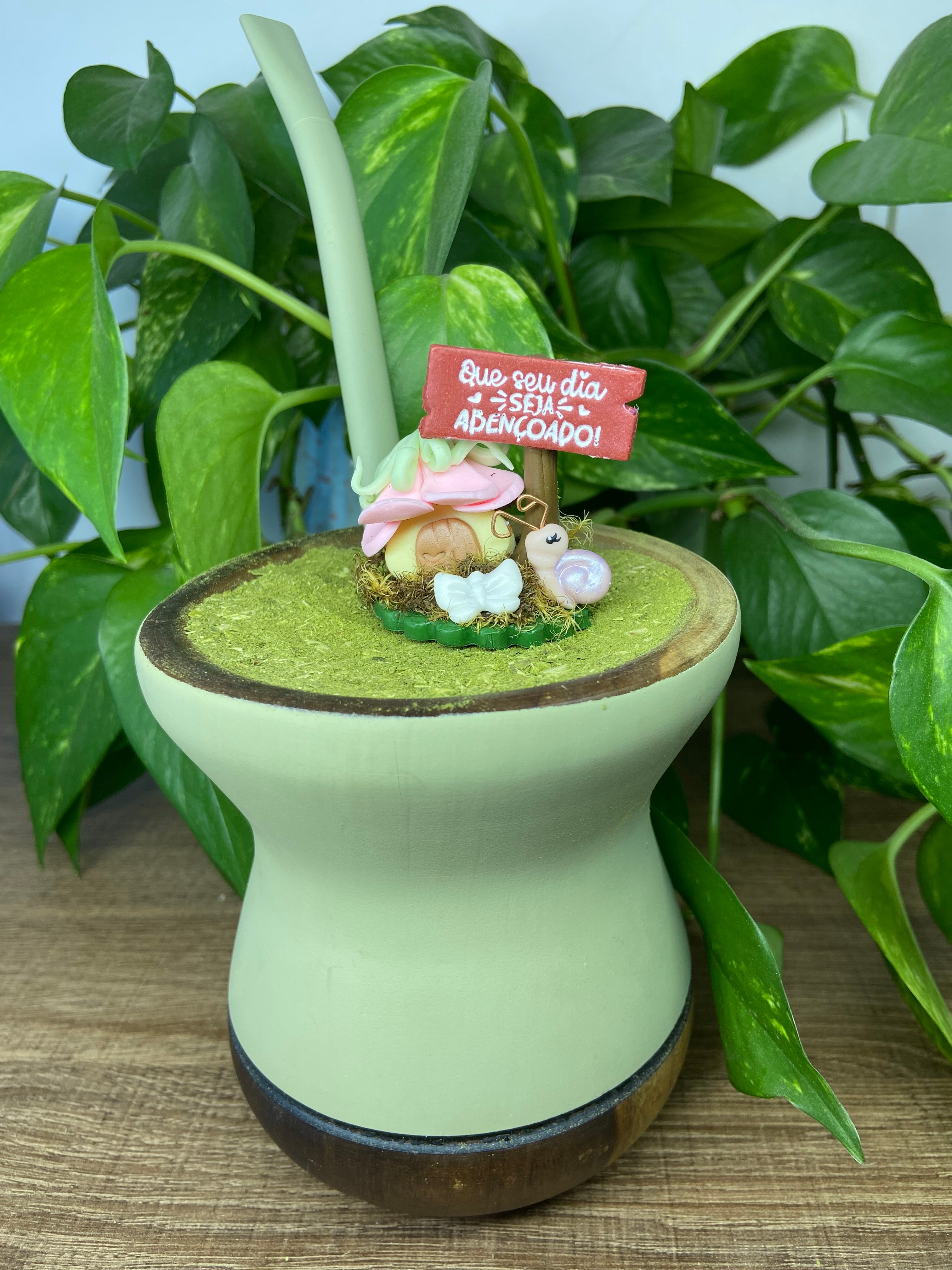 Que seu dia seja abençoado | enfeite de chimarrão