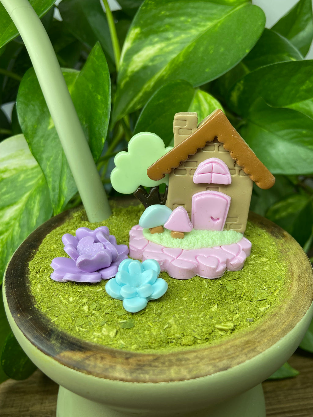 Kit Casinha tijolinho| enfeite de chimarrão