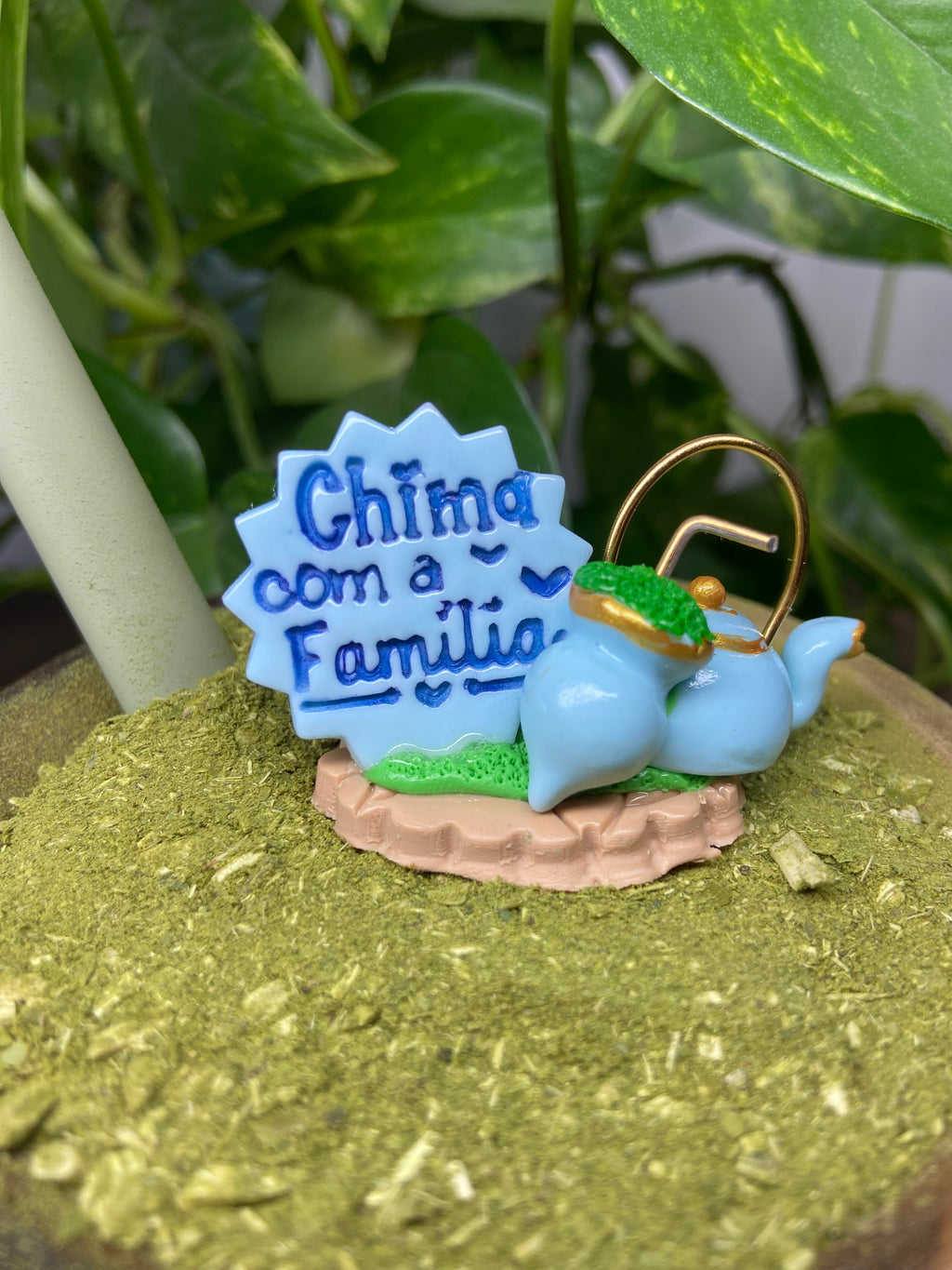 Chima com a família | enfeite de chimarrão