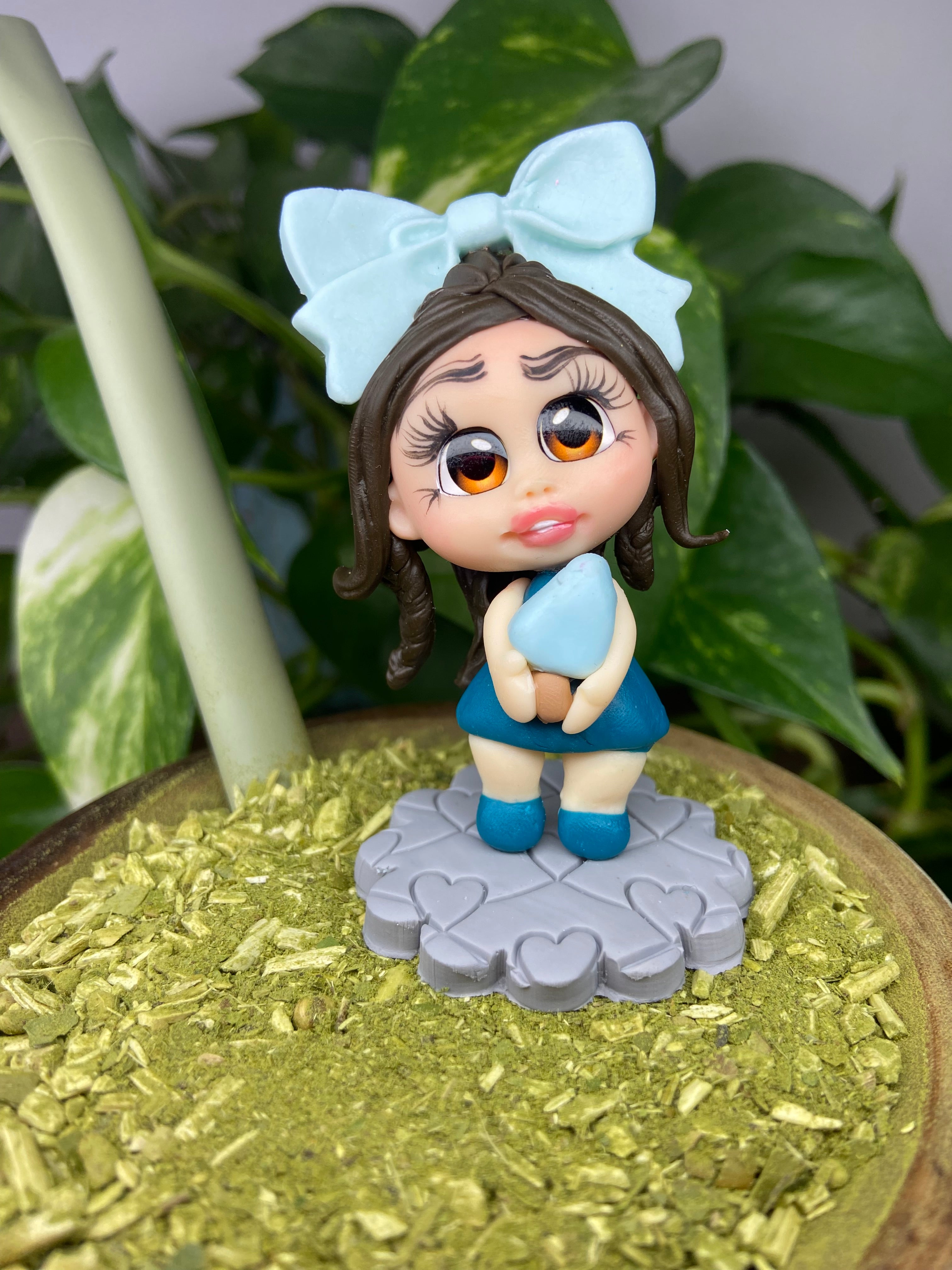 Boneca Liz | enfeite de chimarrão