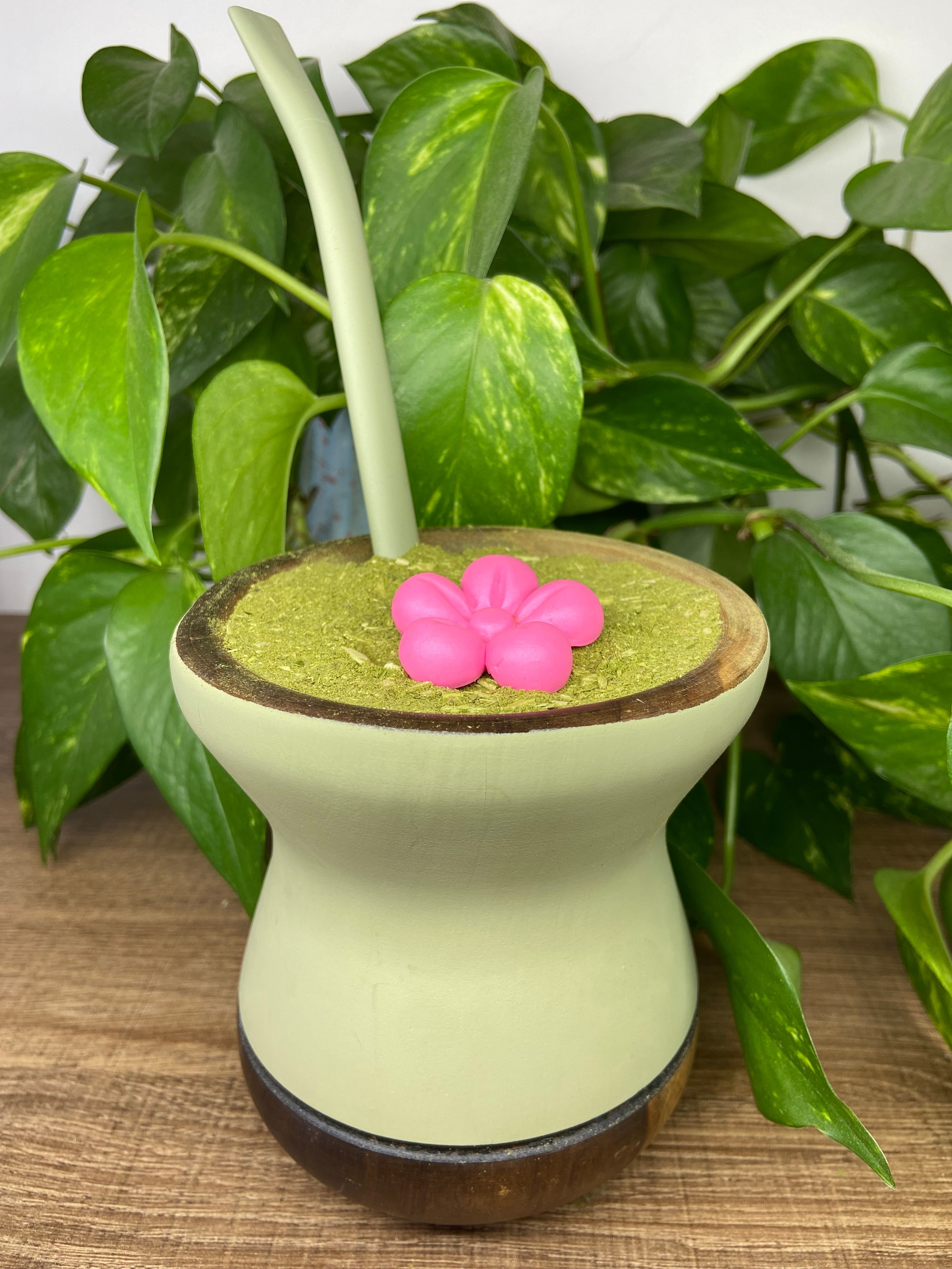 Flor Média| enfeite de chimarrão