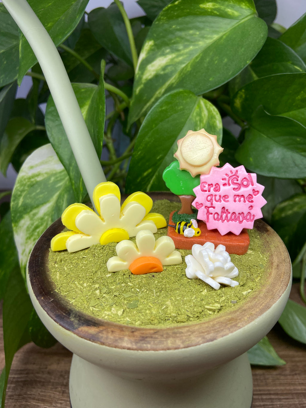 Kit Era sol que me faltava | enfeite de chimarrão