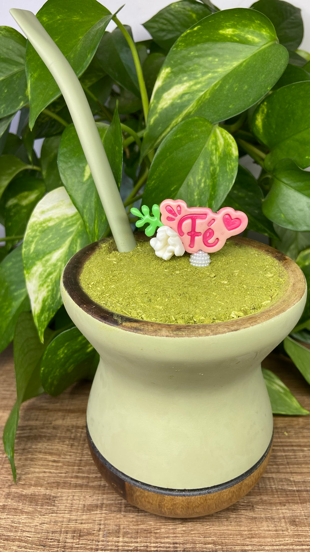 Fé| enfeite de chimarrão