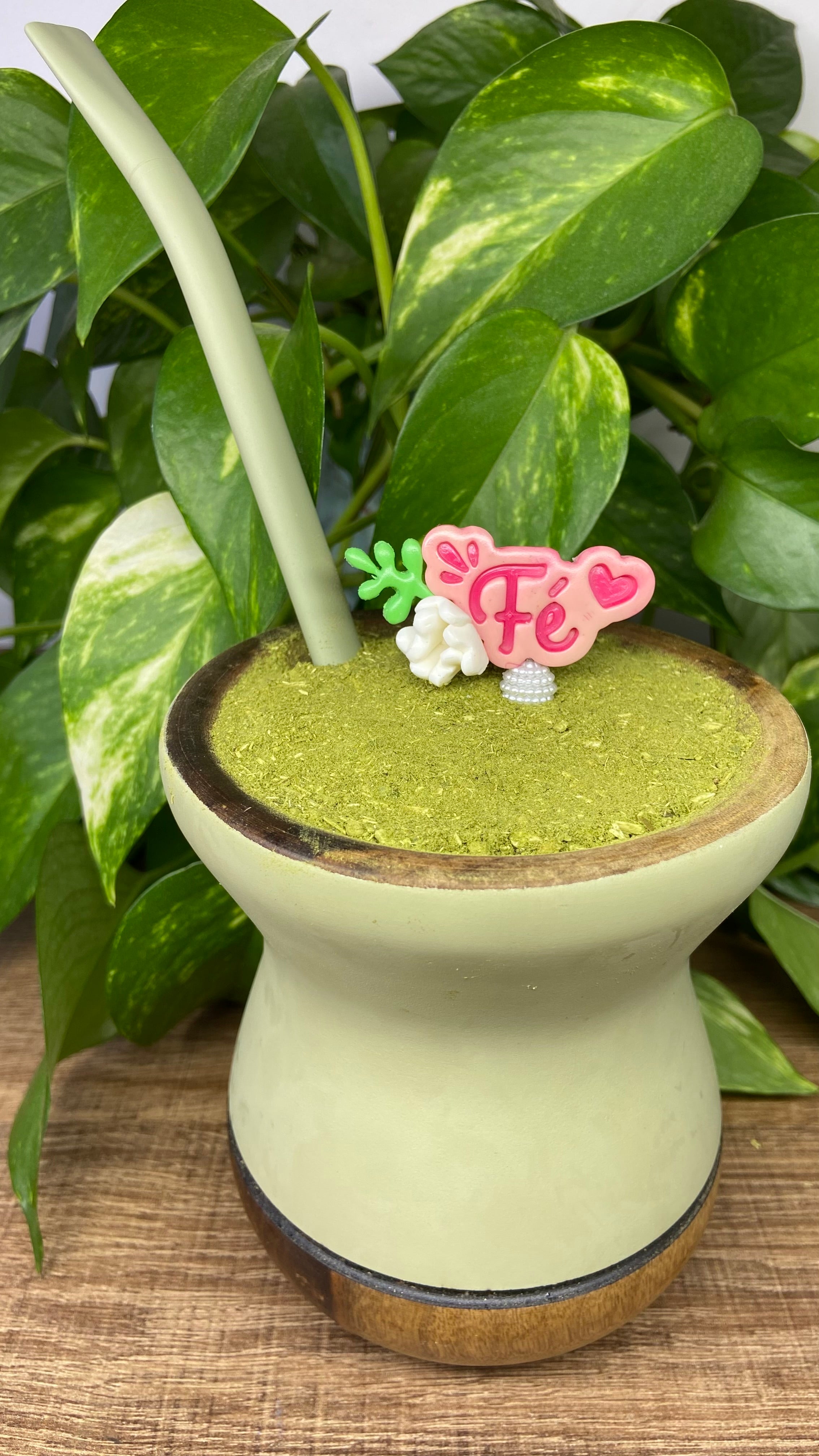 Fé| enfeite de chimarrão