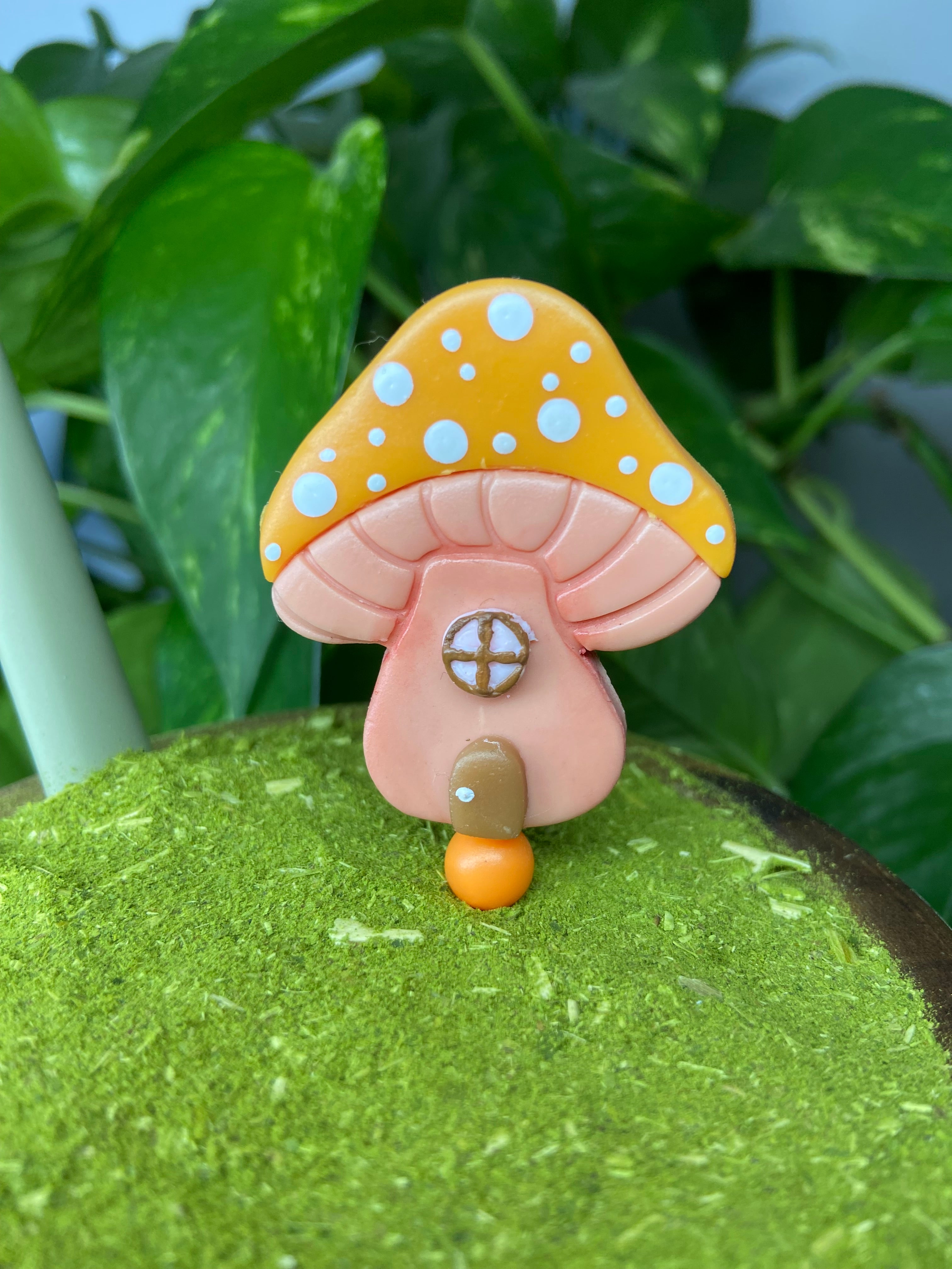 Casinha Cogumelo | enfeite de chimarrão