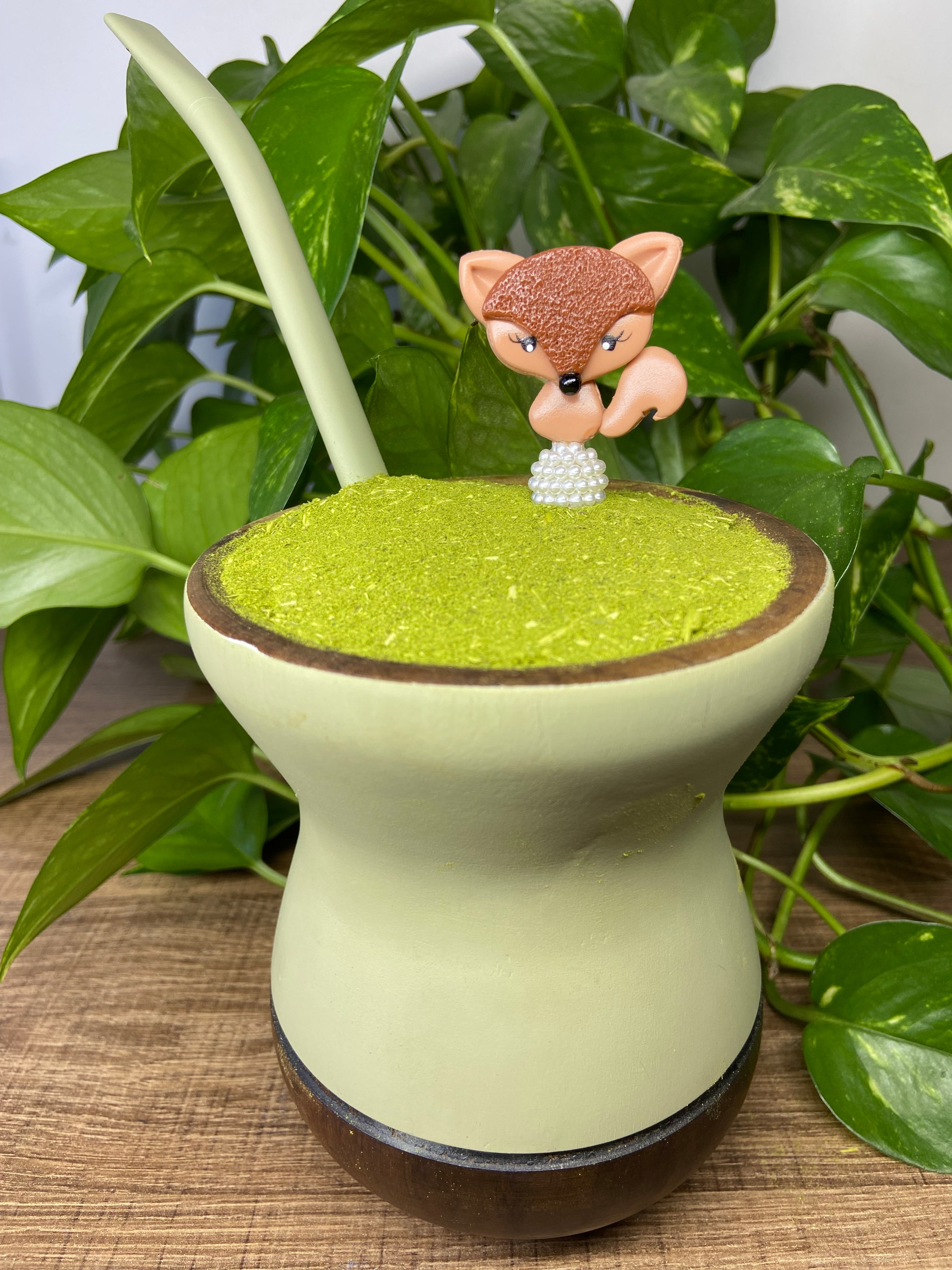 Raposa  | enfeite de chimarrão