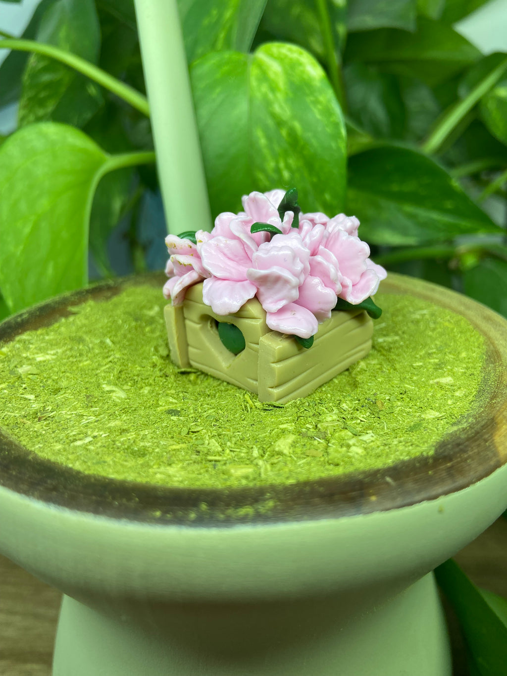 Caixote de flor| enfeite de chimarrão