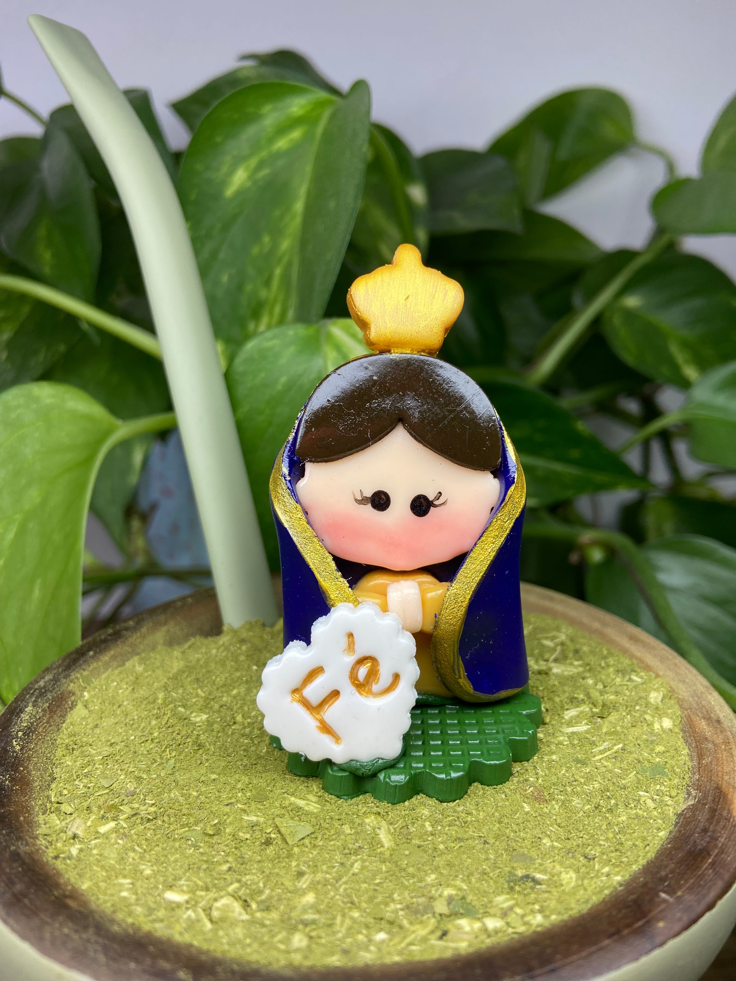 Nossa senhora Aparecida Fé | enfeite de chimarrão