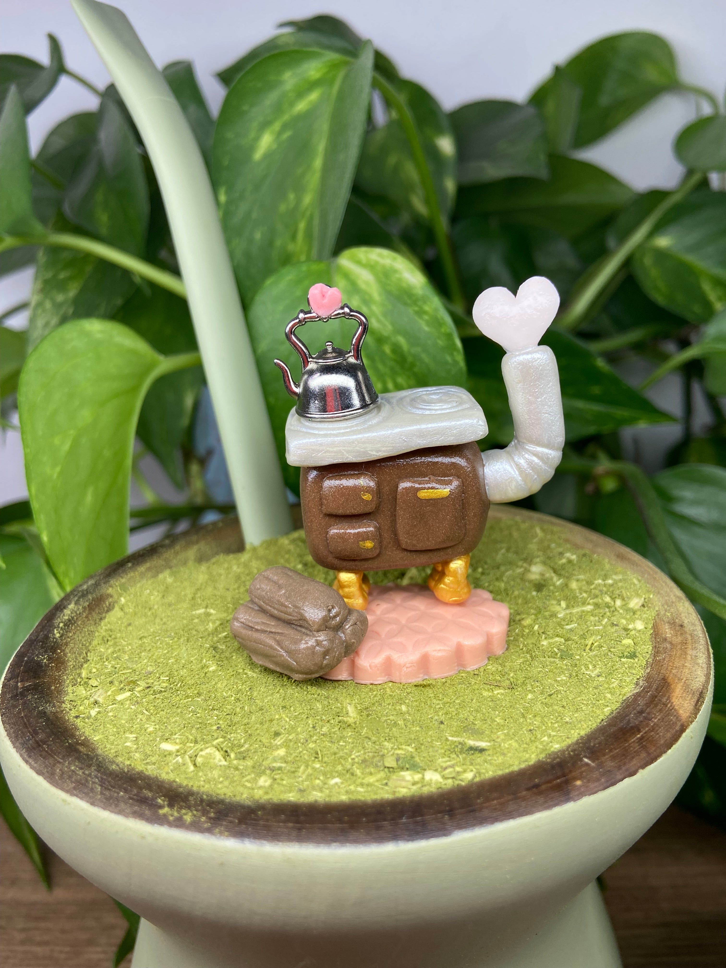 Fogão  a lenha | enfeite de chimarrão