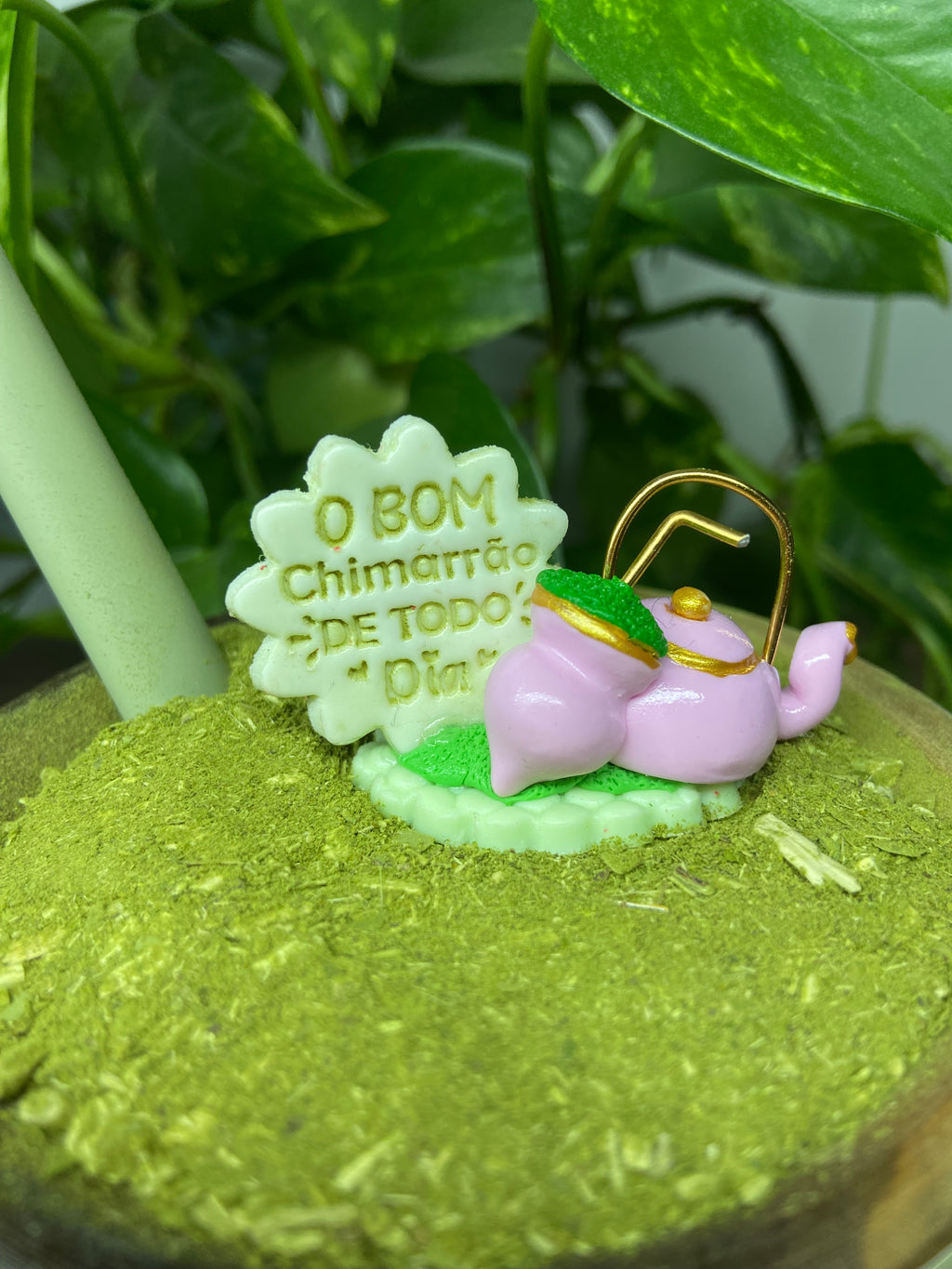 O bom chimarrão de todo dia| enfeite de chimarrão