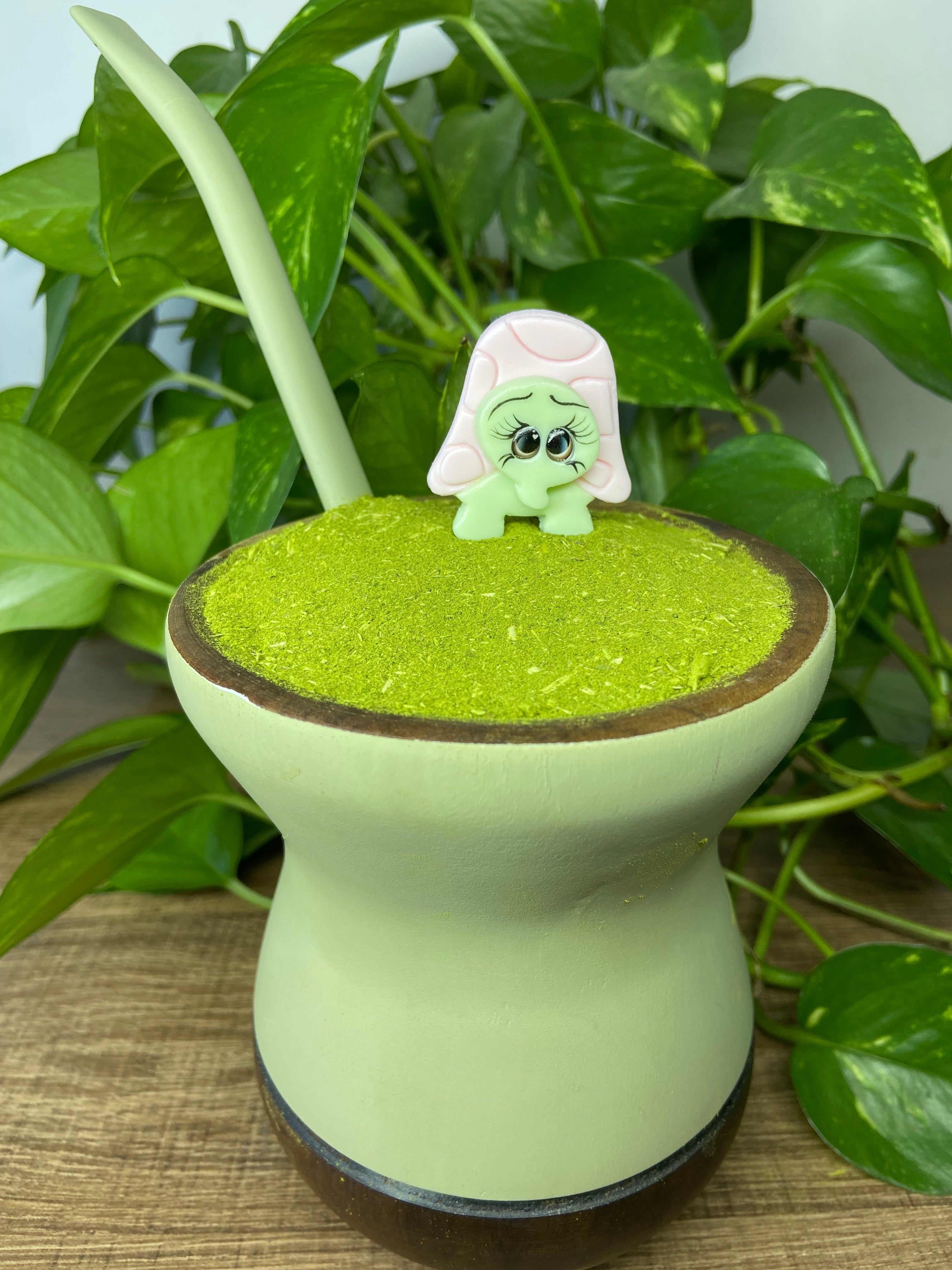 Tartaruguinha | enfeite de chimarrão