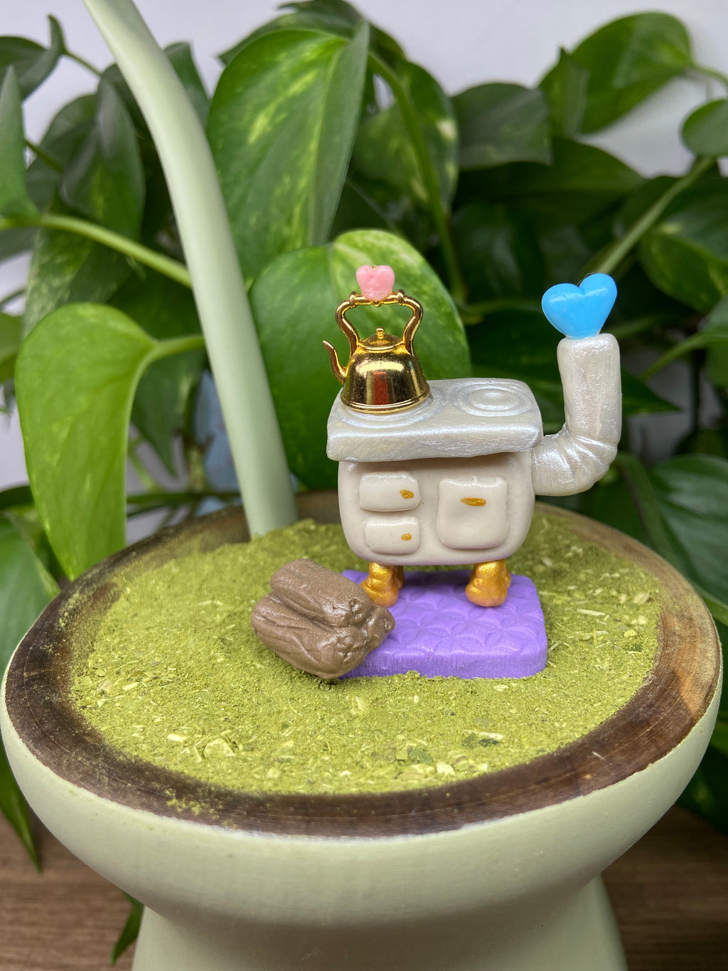 Fogão  a lenha | enfeite de chimarrão