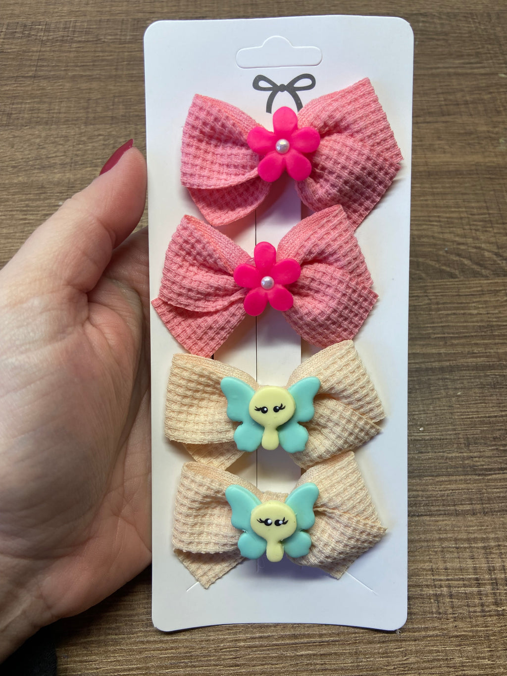 Kit Laços de cabelo Jardim