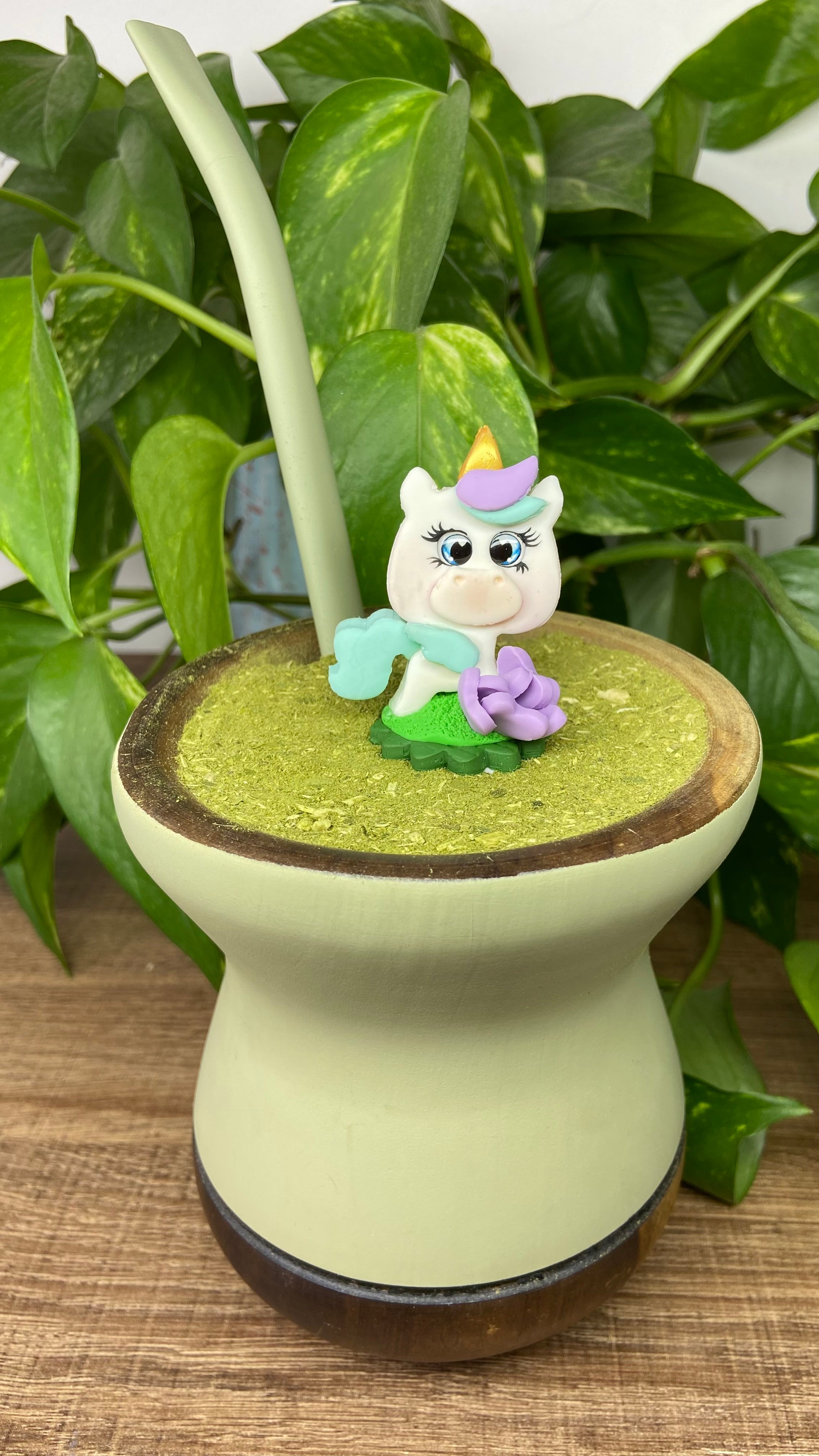 Unicórnio  | enfeite de chimarrão