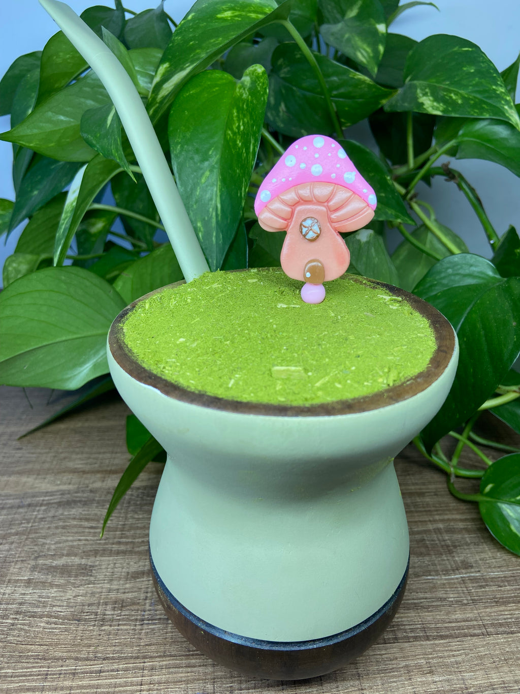 Casinha Cogumelo | enfeite de chimarrão