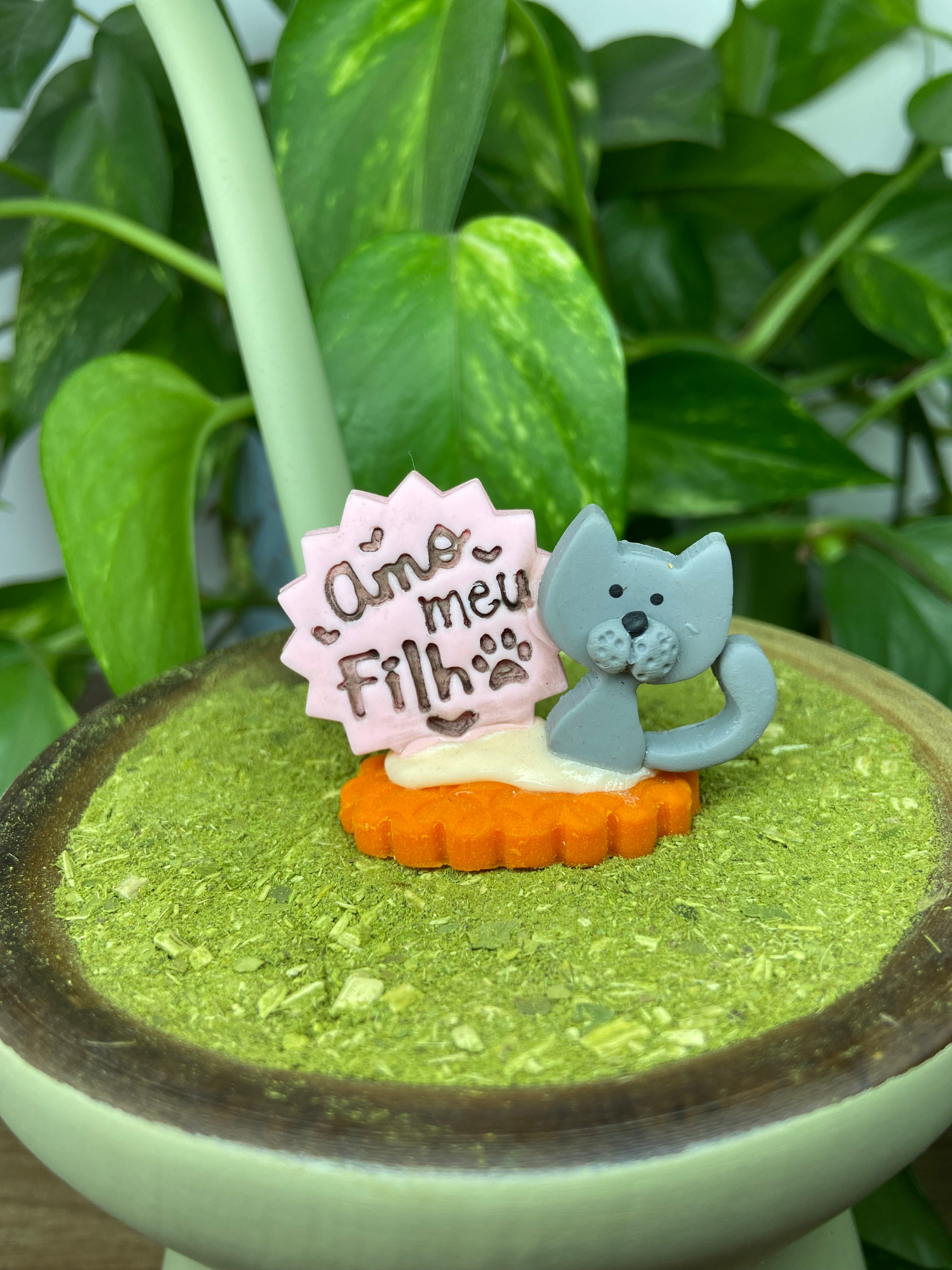 Amo meu filho | enfeite de chimarrão