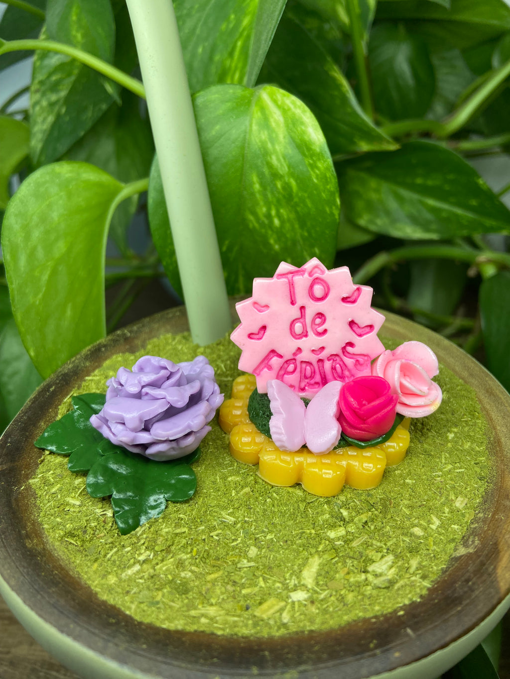 Kit Tô de férias | enfeite de chimarrão