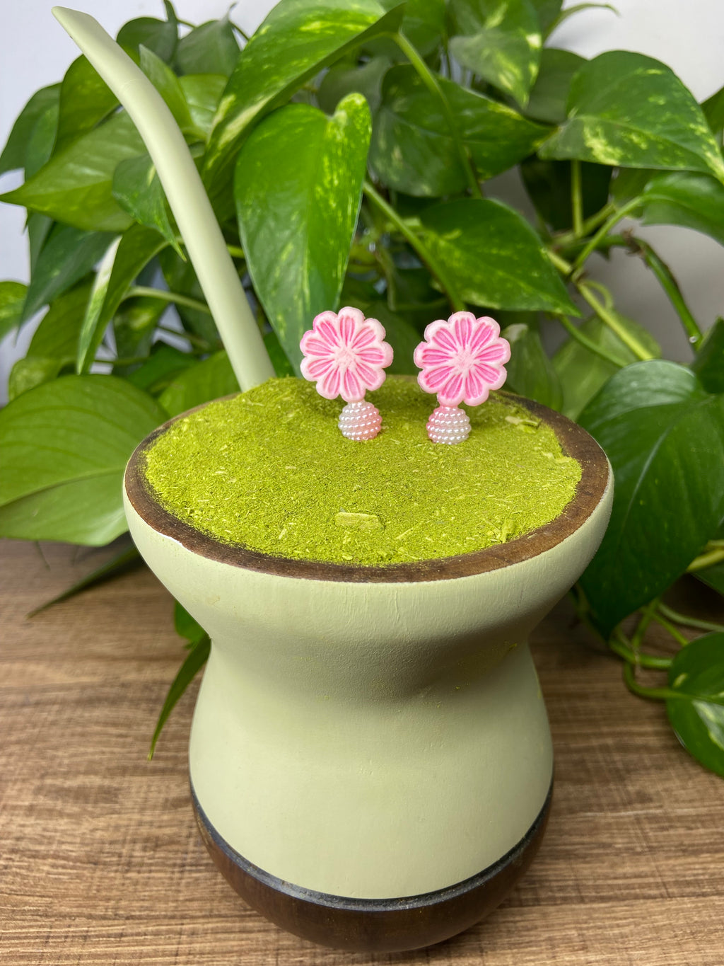 Duo Flor  | enfeite de chimarrão