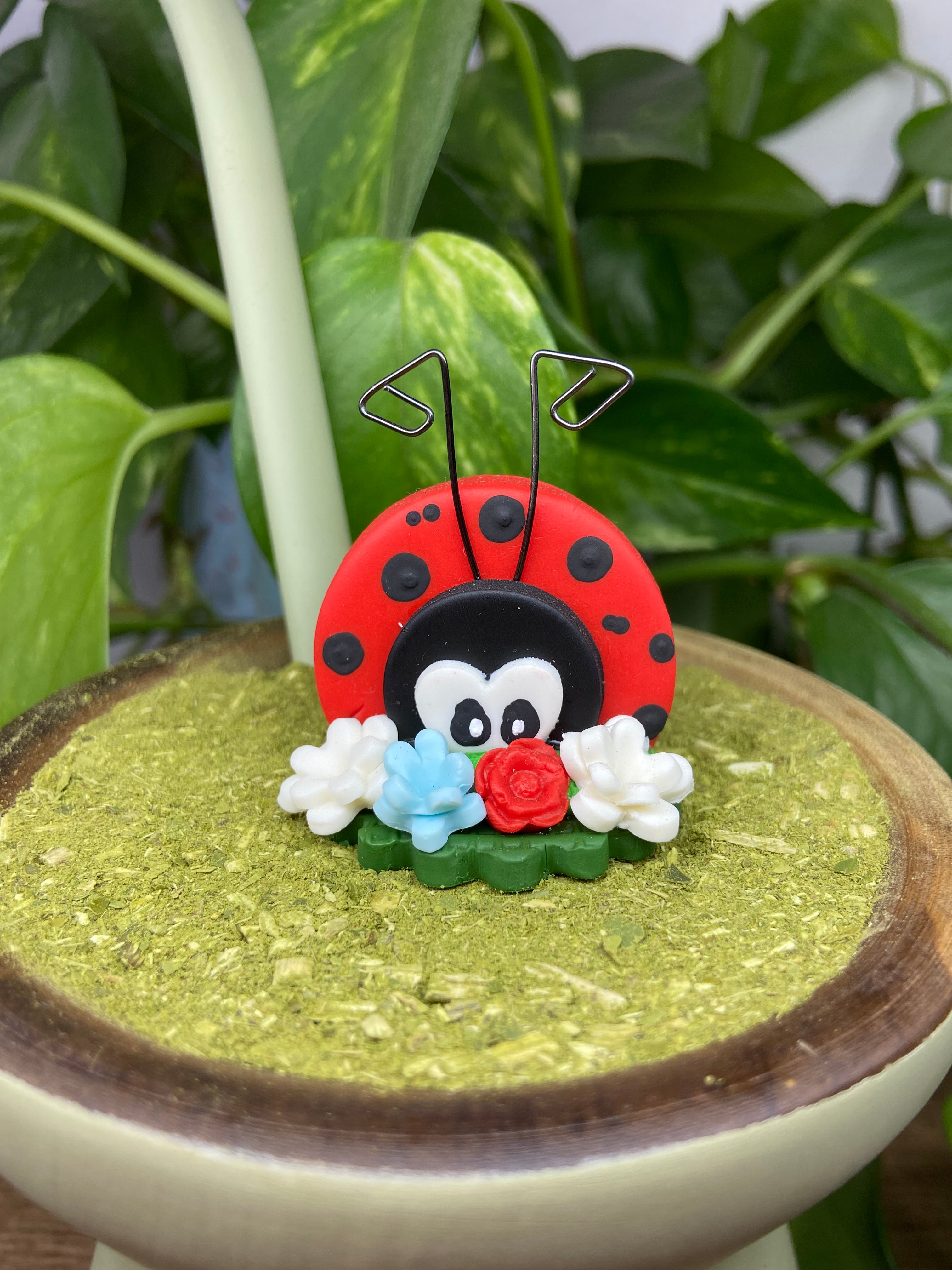 Maria Joana Grande | enfeite de chimarrão