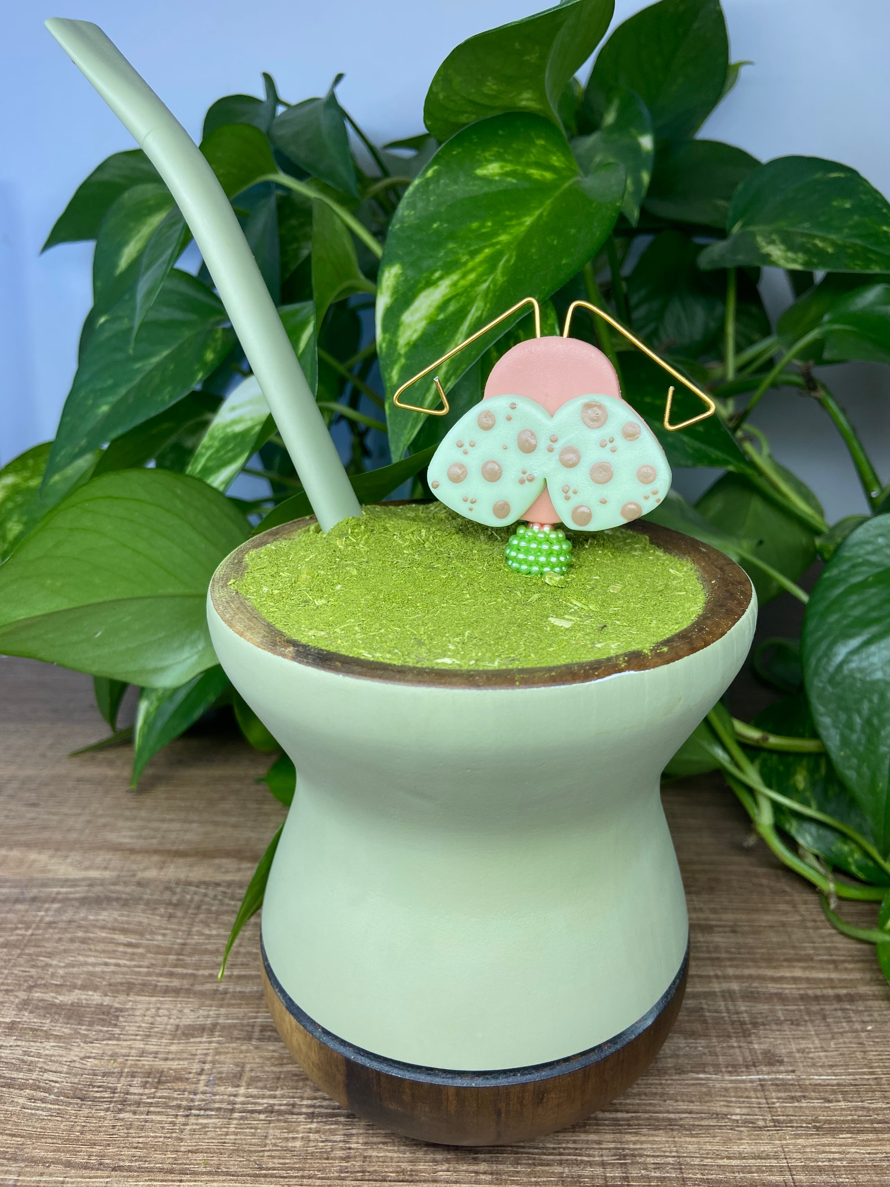 Joaninha | enfeite de chimarrão