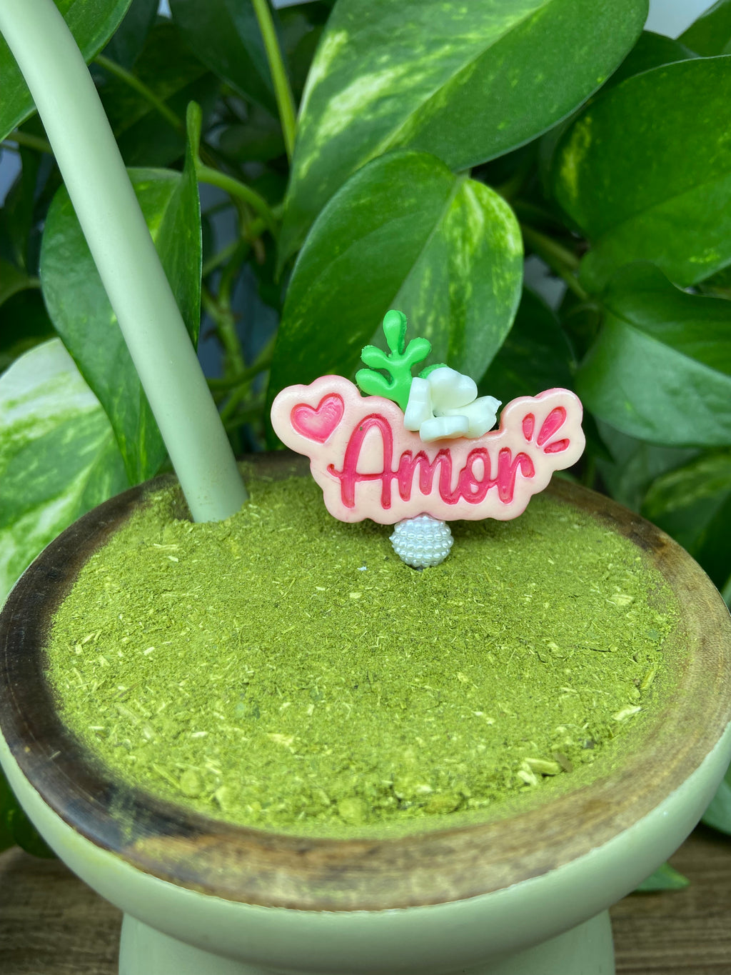 Amor | enfeite de chimarrão