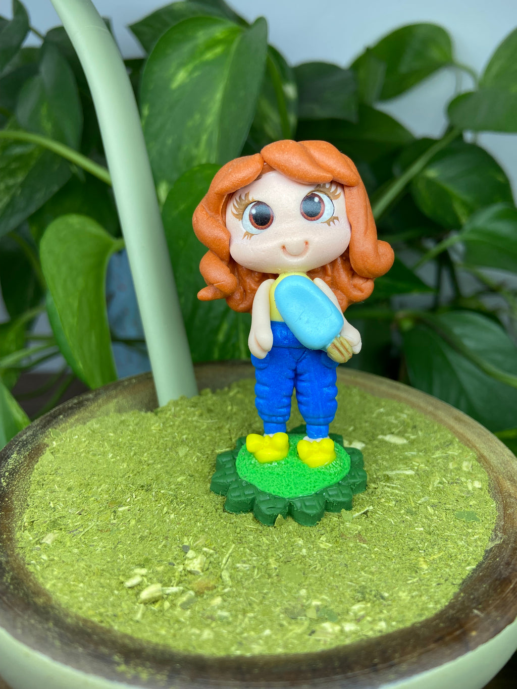 Boneca Sorvete | enfeite de chimarrão