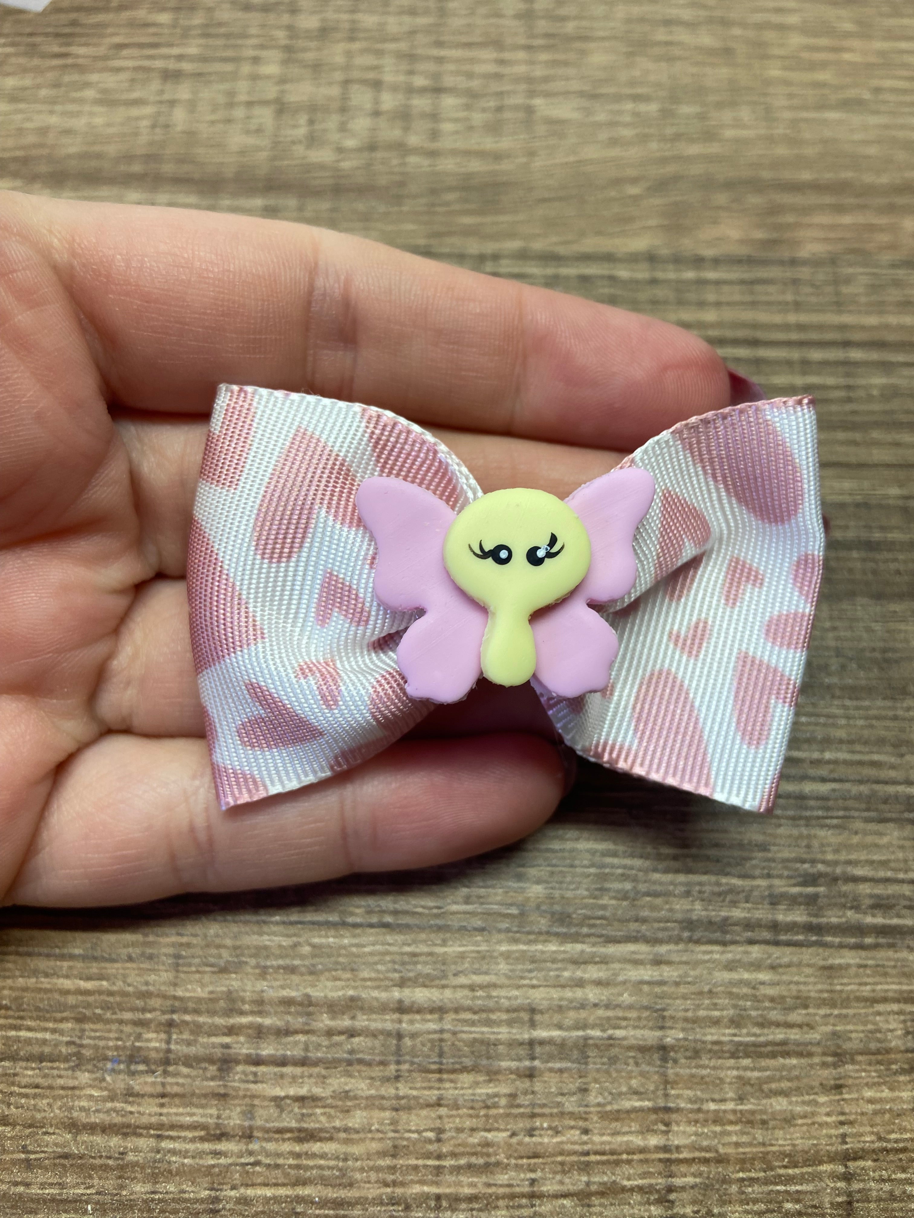 Laço de cabelo pequeno Borboleta