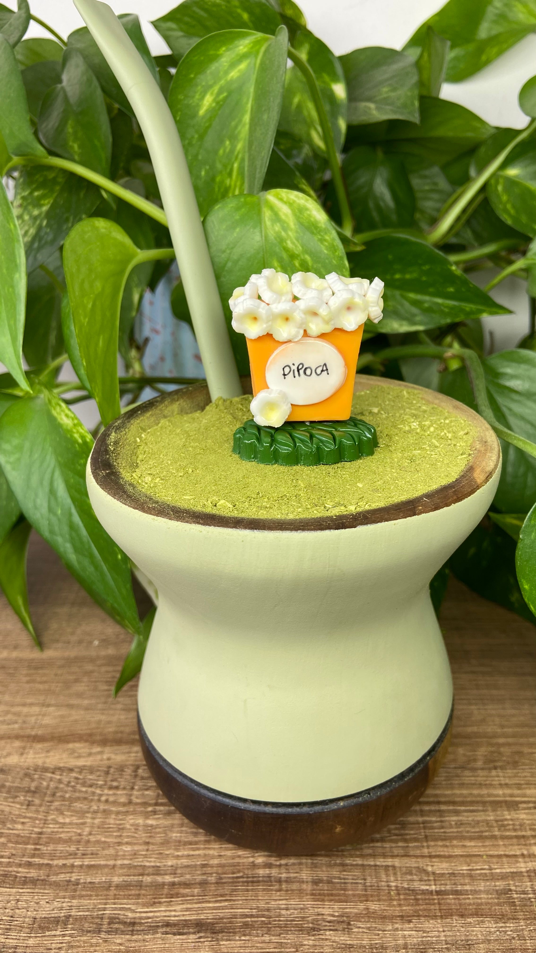 Pipoca | enfeite de chimarrão