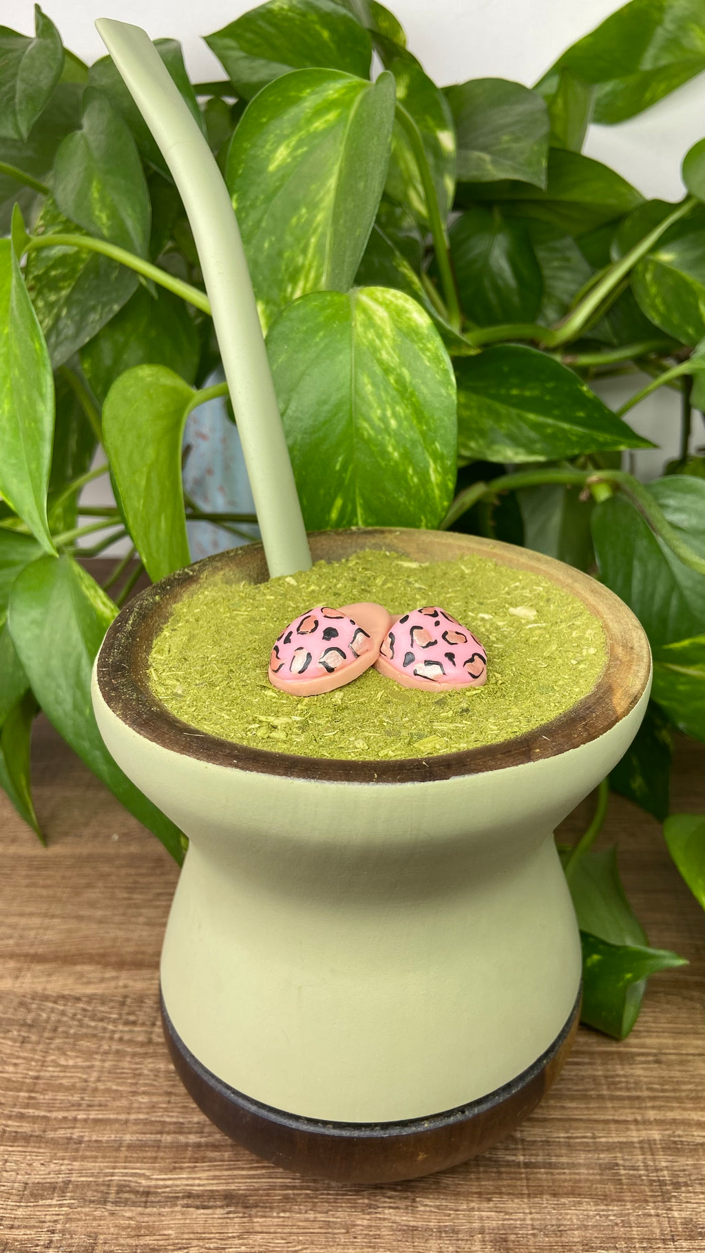 Pantufa | enfeite de chimarrão