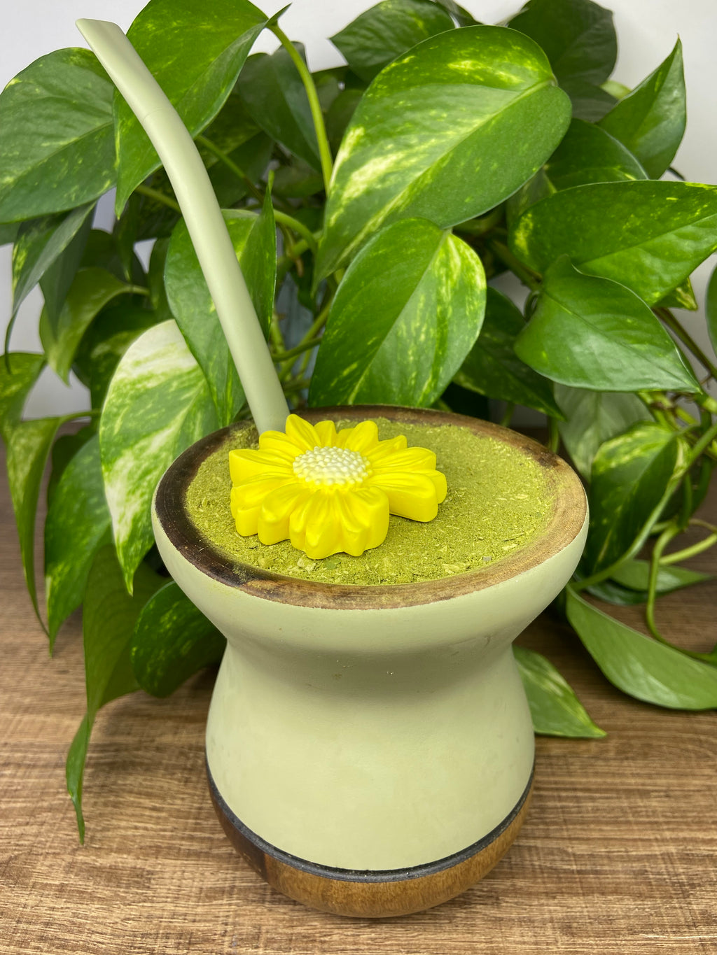 Flor Margarida| enfeite de chimarrão