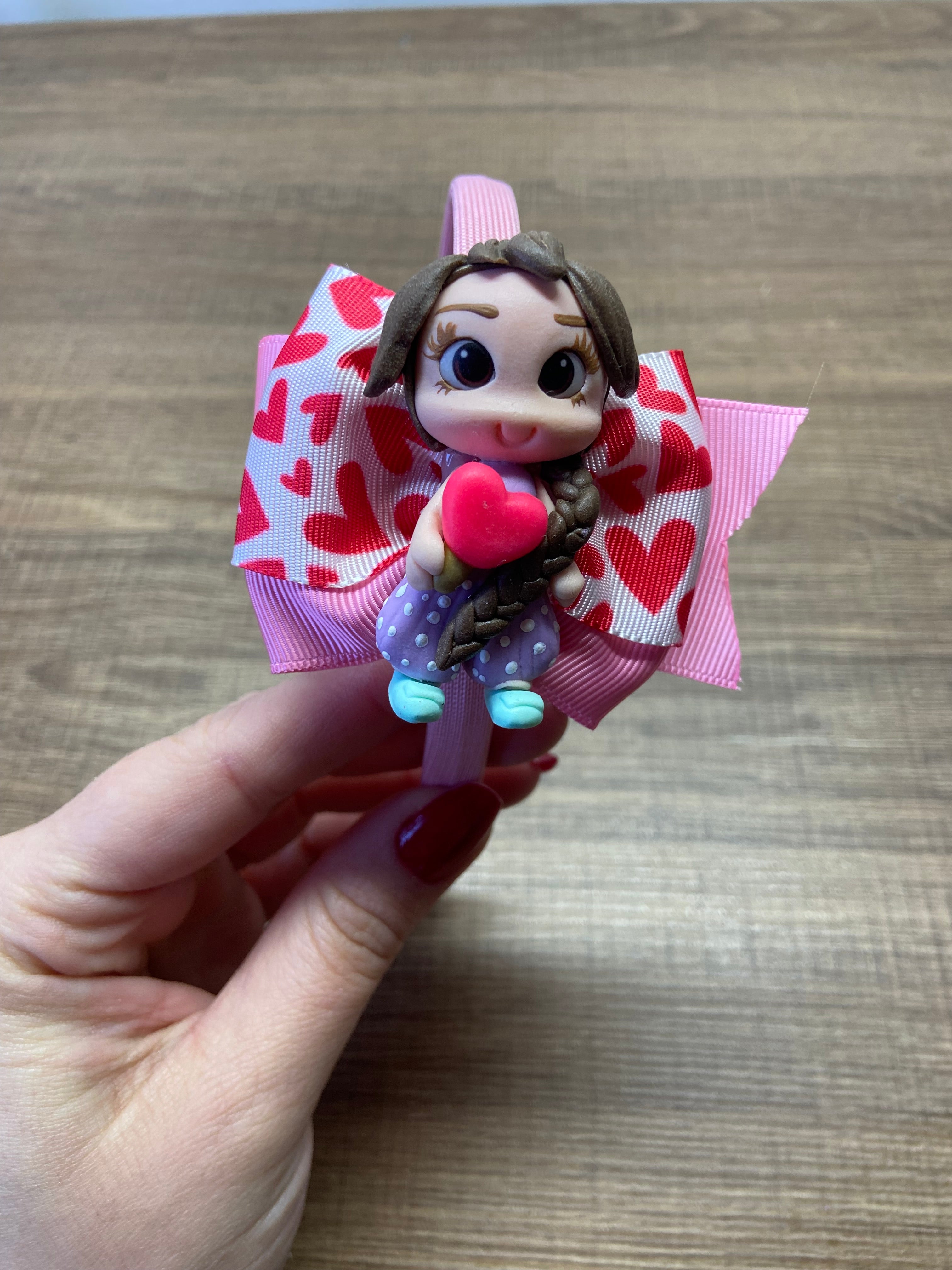 Tiara infantil Boneca