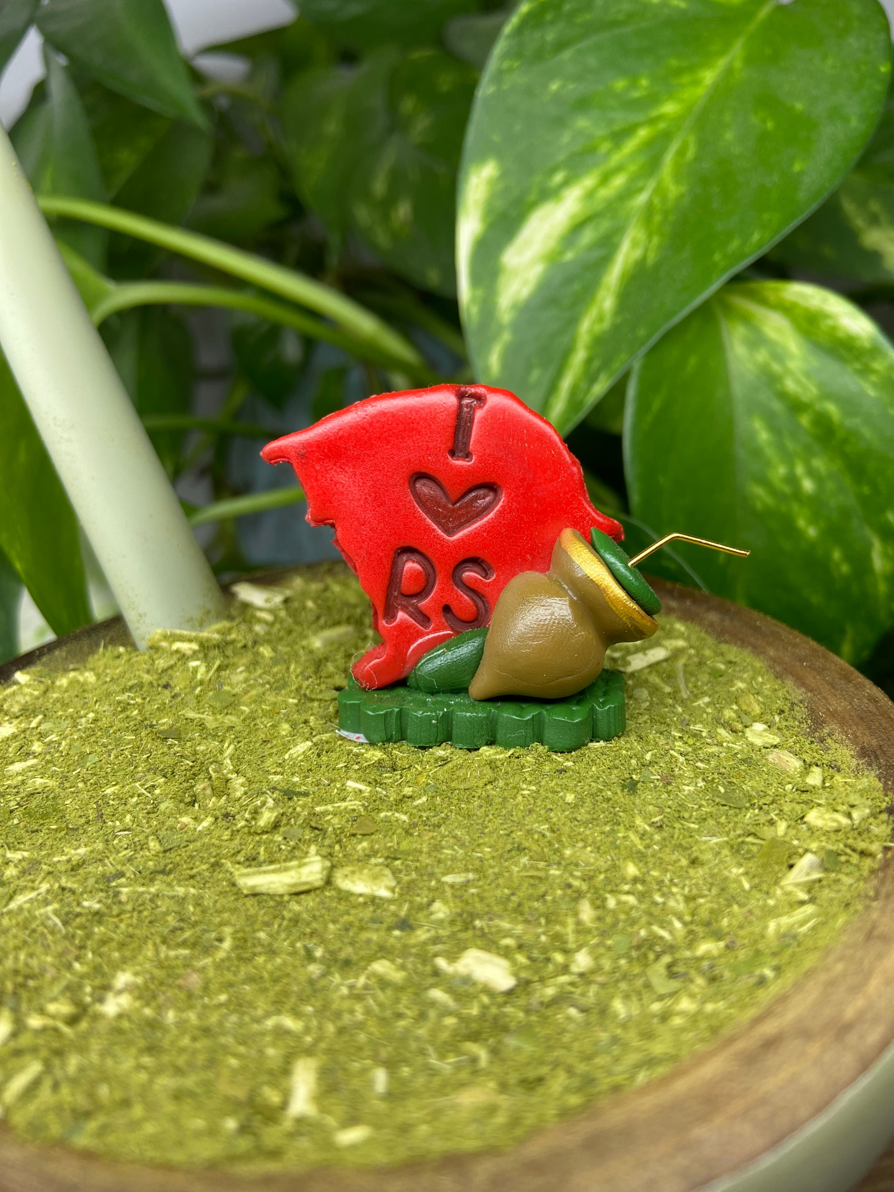 I love RS | enfeite de chimarrão