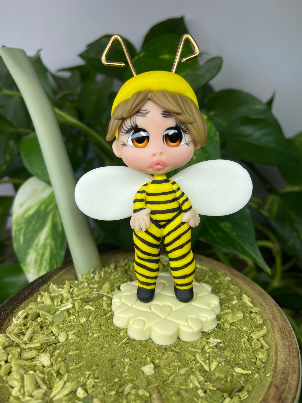 Boneca Maria Abelhinha   | enfeite de chimarrão