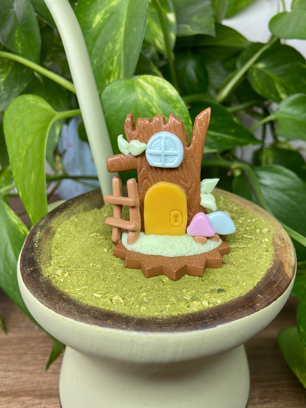 Casinha tronquinho| enfeite de chimarrão