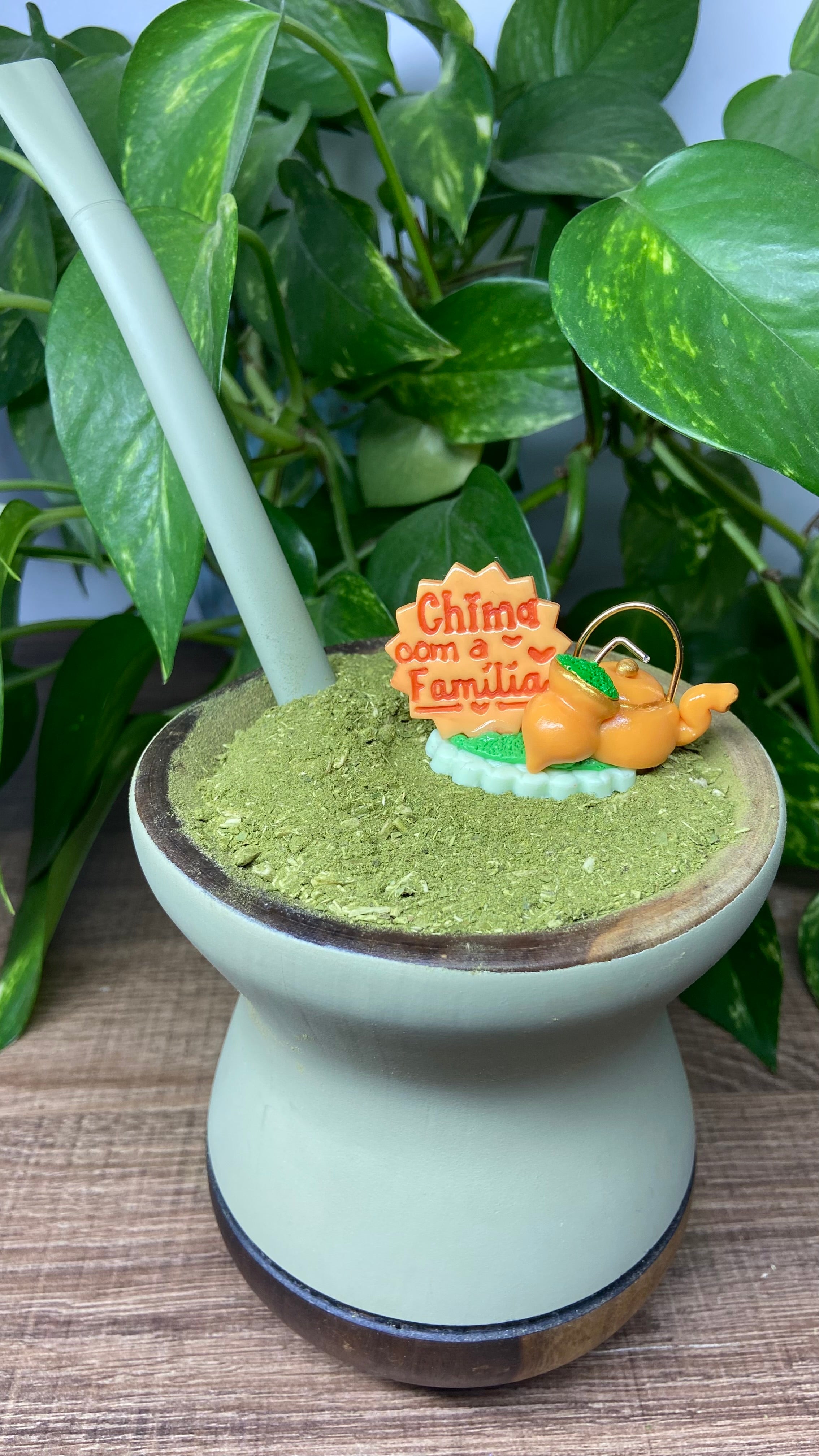 Chima com a família | enfeite de chimarrão