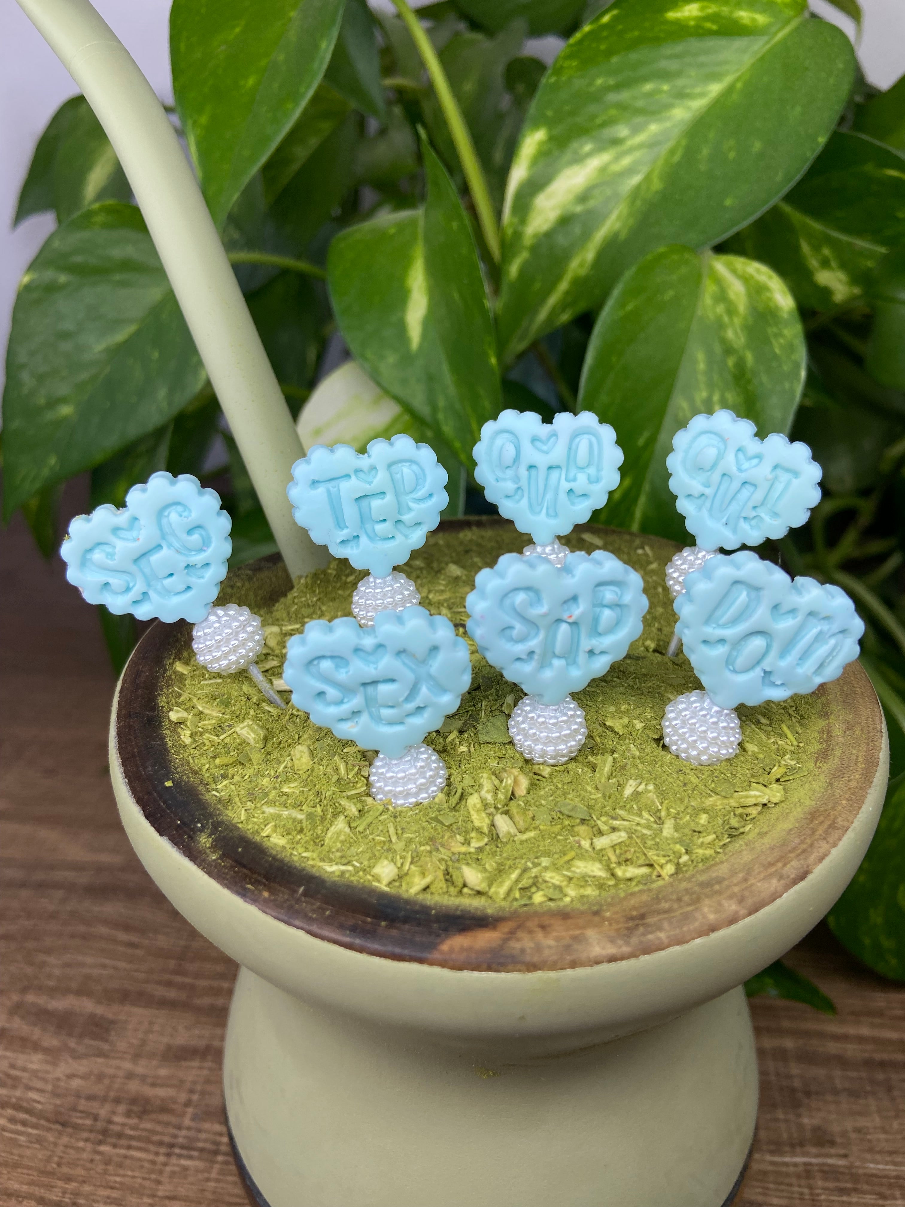 Kit dias da semana| enfeite de chimarrão