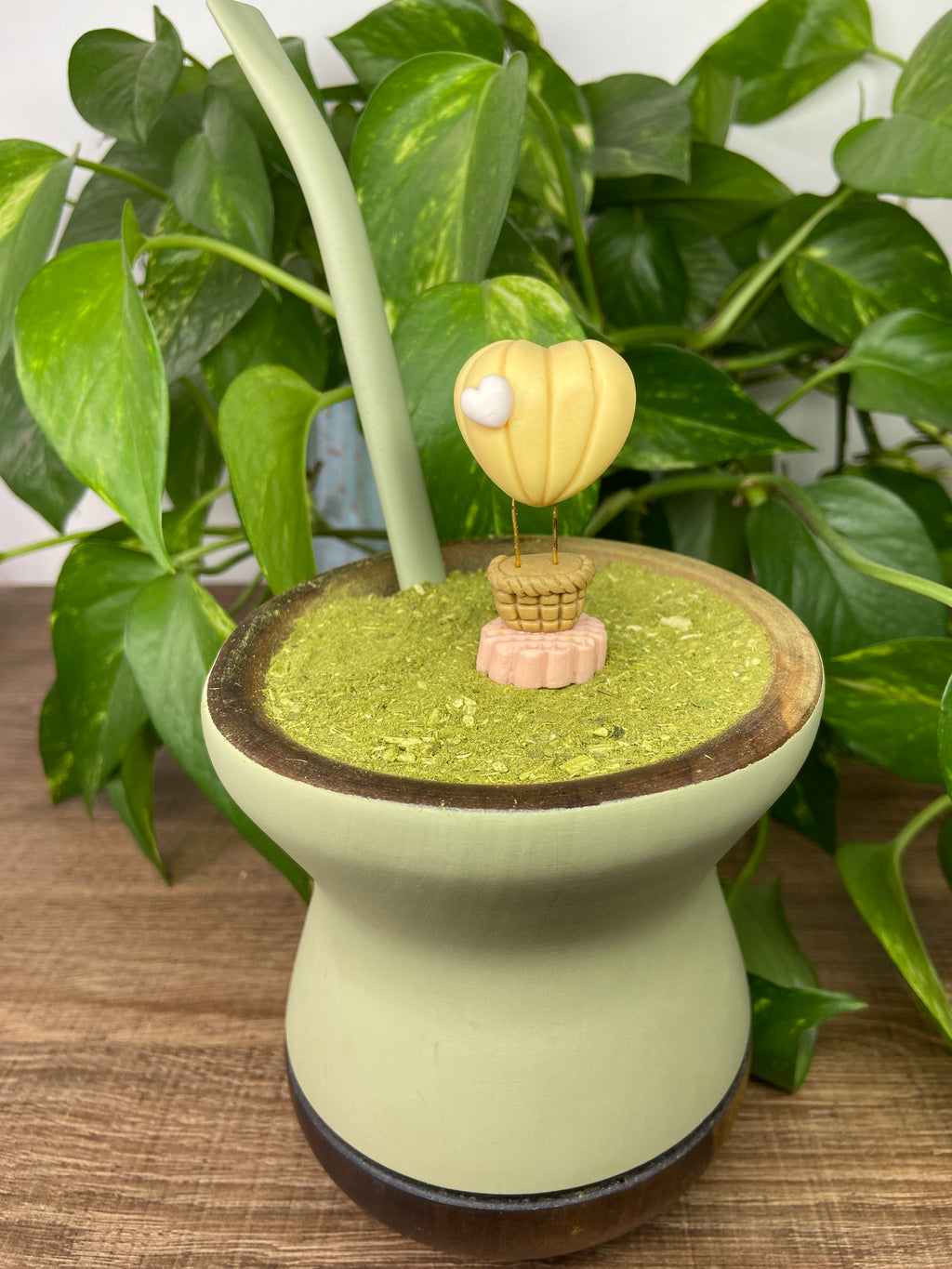 Balão coração | enfeite de chimarrão