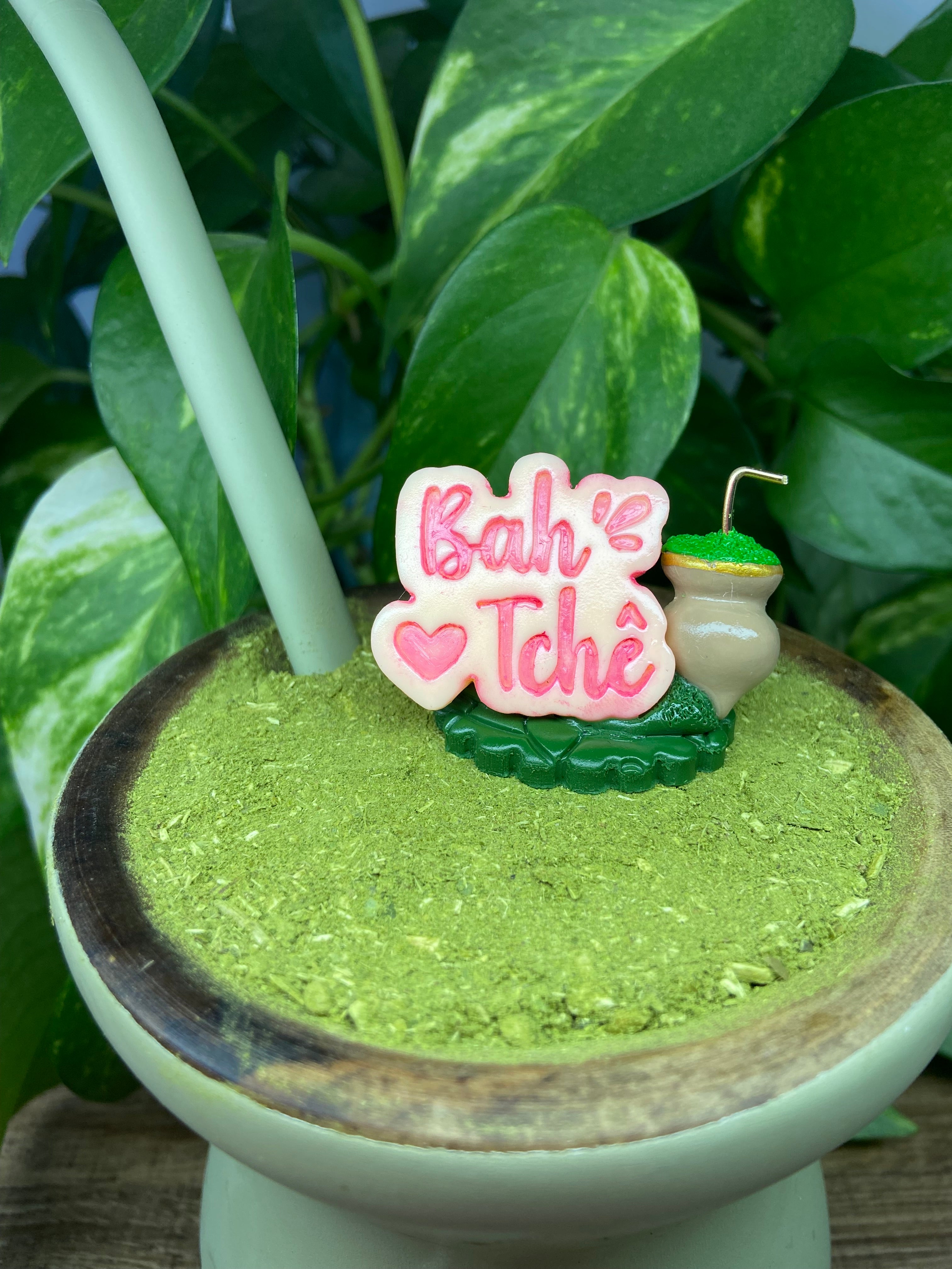 Bah Tchê | enfeite de chimarrão