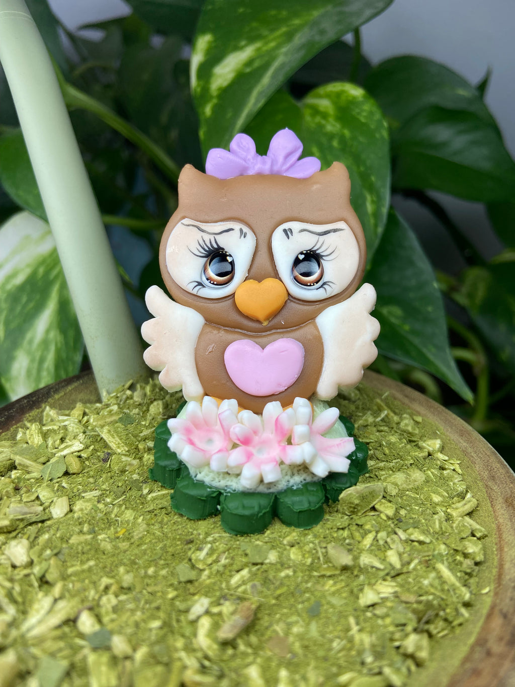 Coruja Ágatha| enfeite de chimarrão