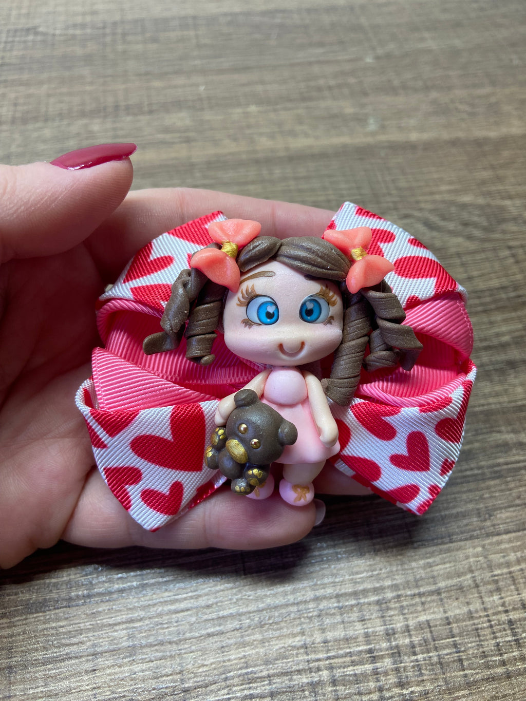 Laços de cabelo médio